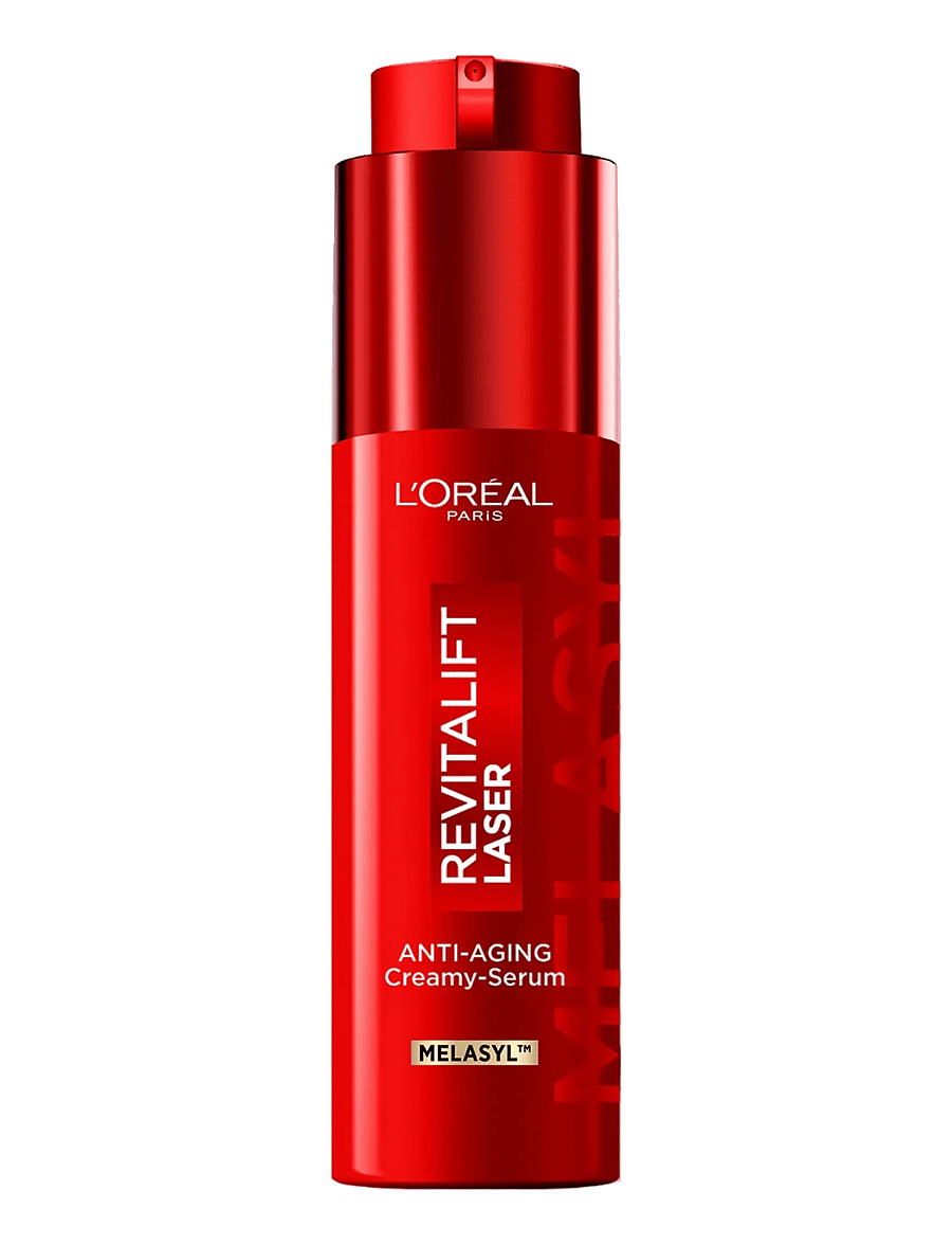 L'Oréal Paris - L’Oréal Paris Revitalift Laser Triple Laser Anti-Ageing Creamy-Serum Wrinkles Dark Spots Glow 50ml - seerumid - clear - 1