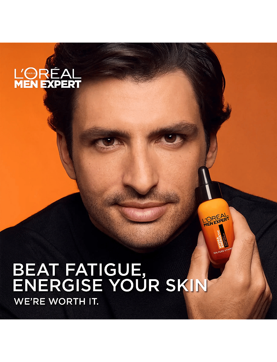 L'Oréal Paris - L'Oréal Paris Men Expert Hydra Energetic Vitamin C Serum 30ml - seerumid - clear - 3