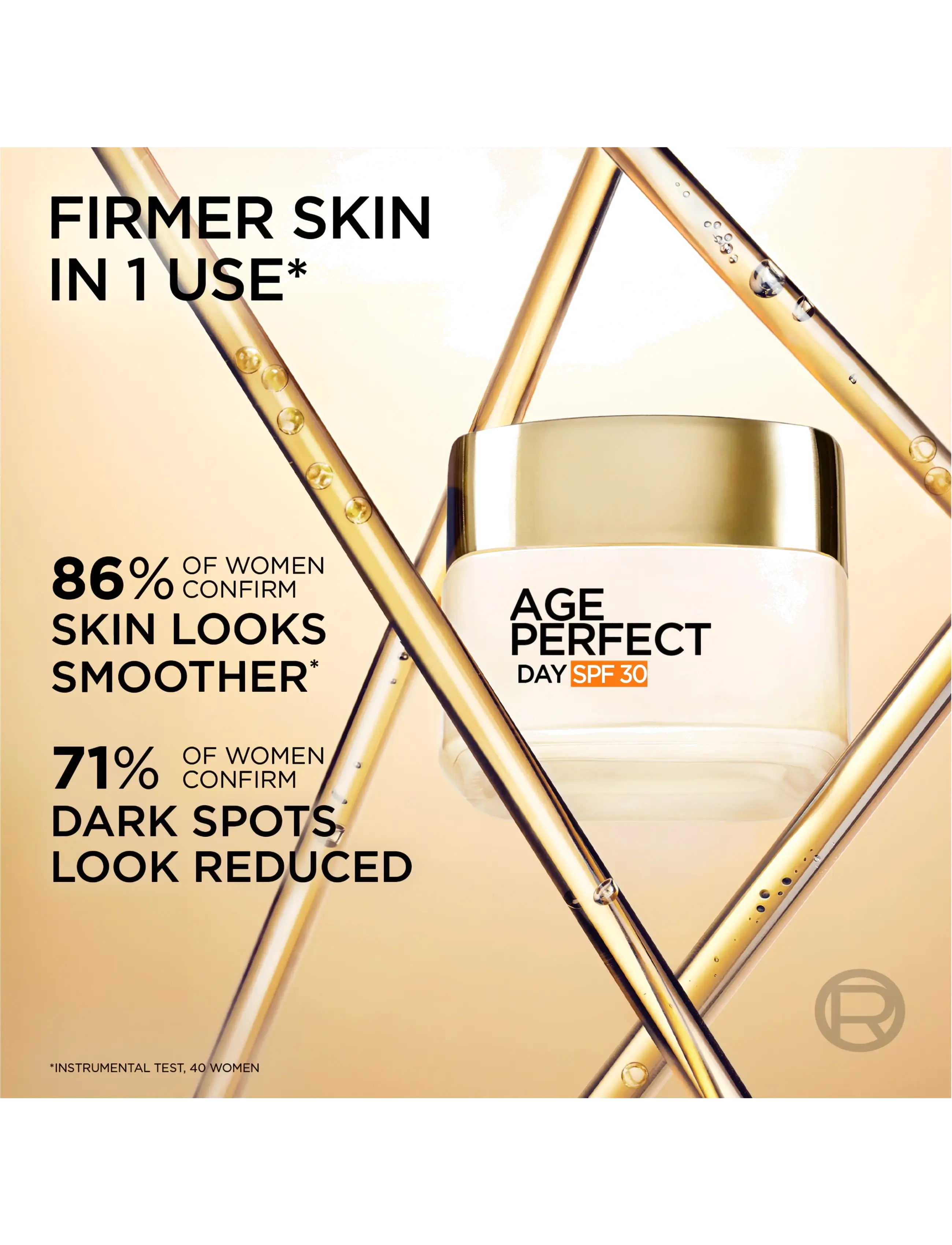 L'Oréal Paris - L'Oréal Paris Age Perfect Collagen Expert Anti-Sagging Cream SPF30 50ml - dagcremer - clear - 5