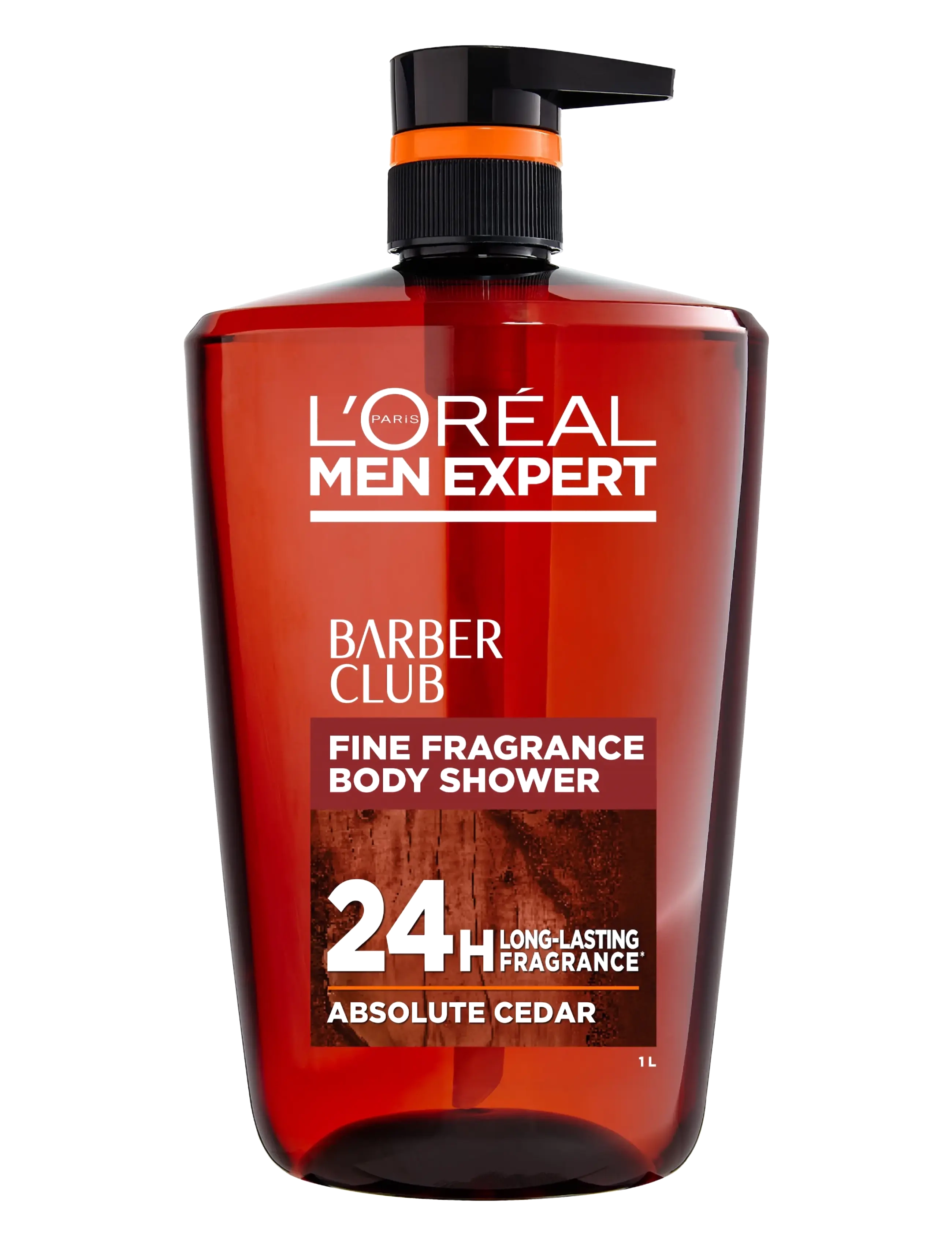 L'Oréal Paris L'Oréal Paris Men Expert Barber Club Body, Hair & Beard Wash for all skin types 1000 ml - Keha - CLEAR / undefined