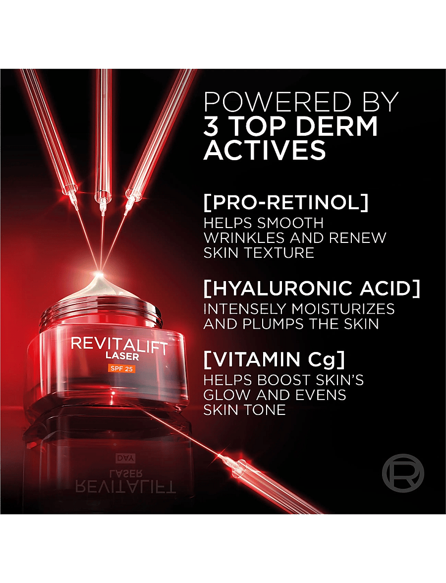 L'Oréal Paris - L'Oréal Paris Revitalift Laser Day Cream SPF25 for normal skin 50 ml - päevakreemid - clear - 4