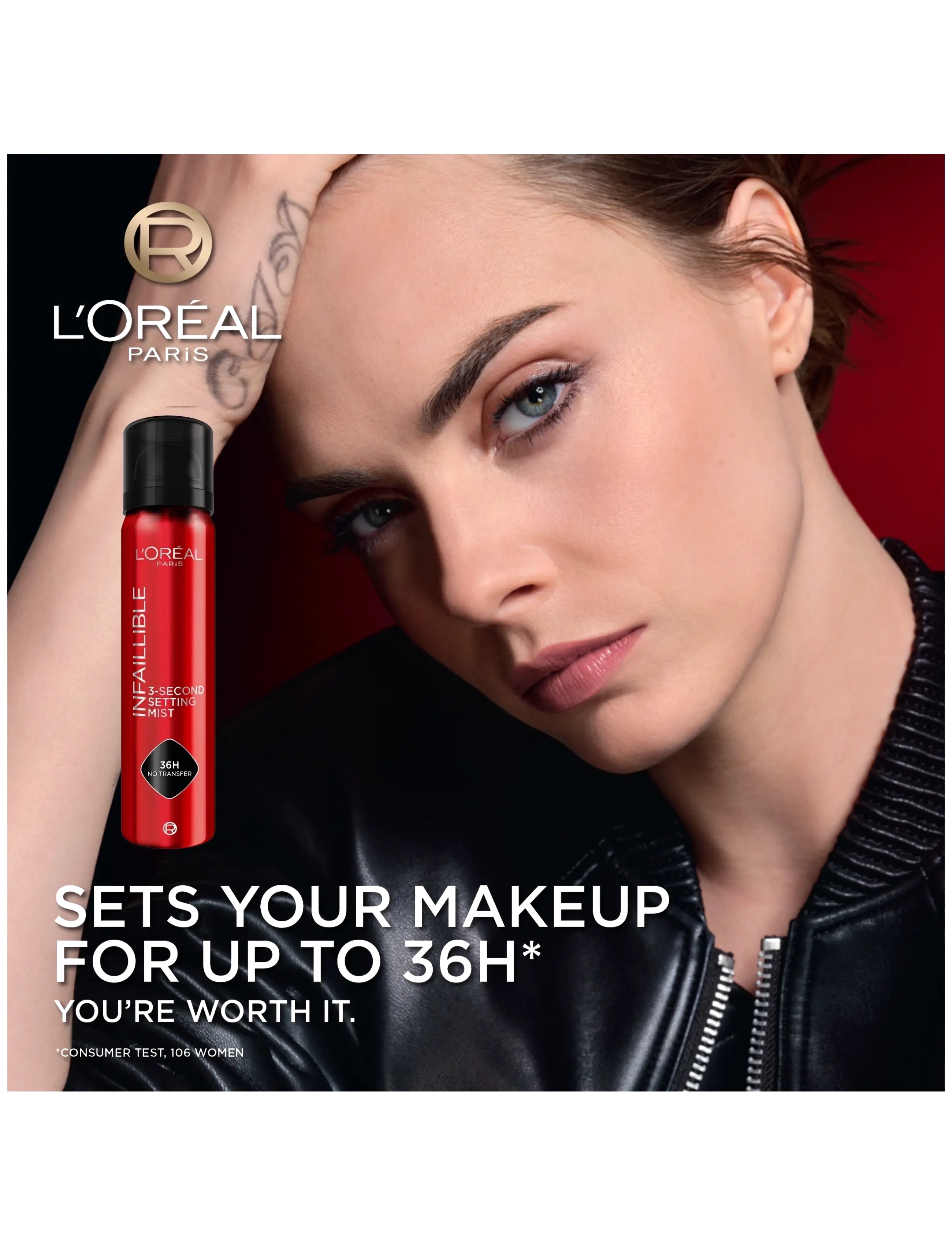 L'Oréal Paris - L'Oréal Paris, Infaillible, 3-Second Setting Mist, setting spray, 75ml - smink - infaillible setting mist - 1