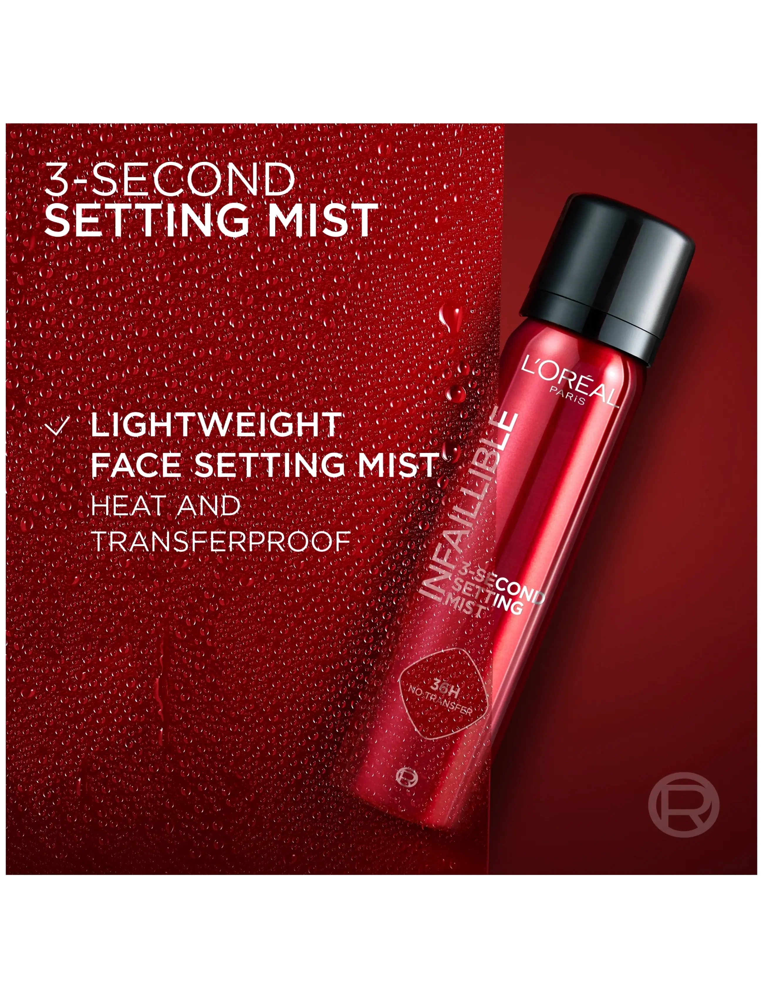 L'Oréal Paris - L'Oréal Paris, Infaillible, 3-Second Setting Mist, setting spray, 75ml - smink - infaillible setting mist - 2