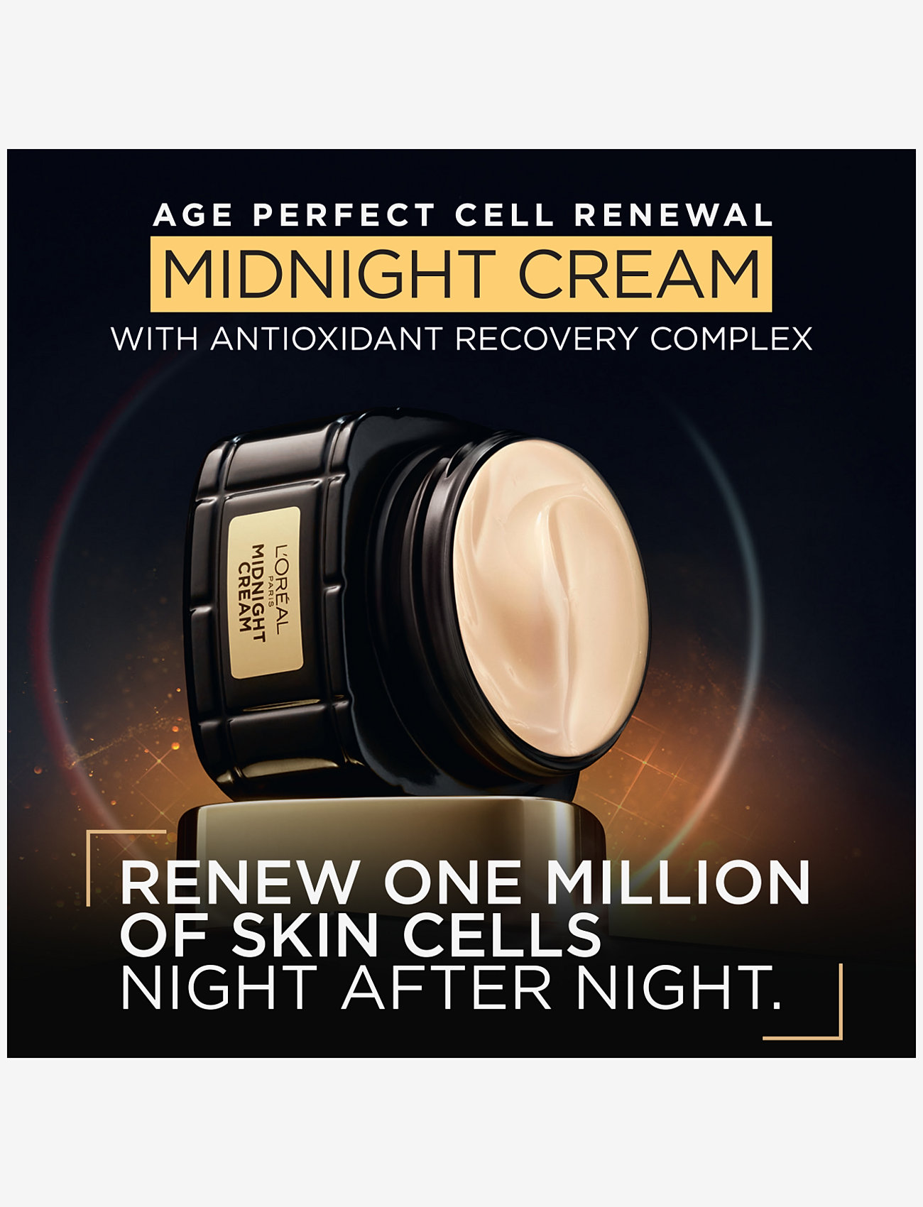 L'Oréal Paris - Age Perfect Cell Renewal Midnight Cream - natcremer - cell renewal midnight cream - 3