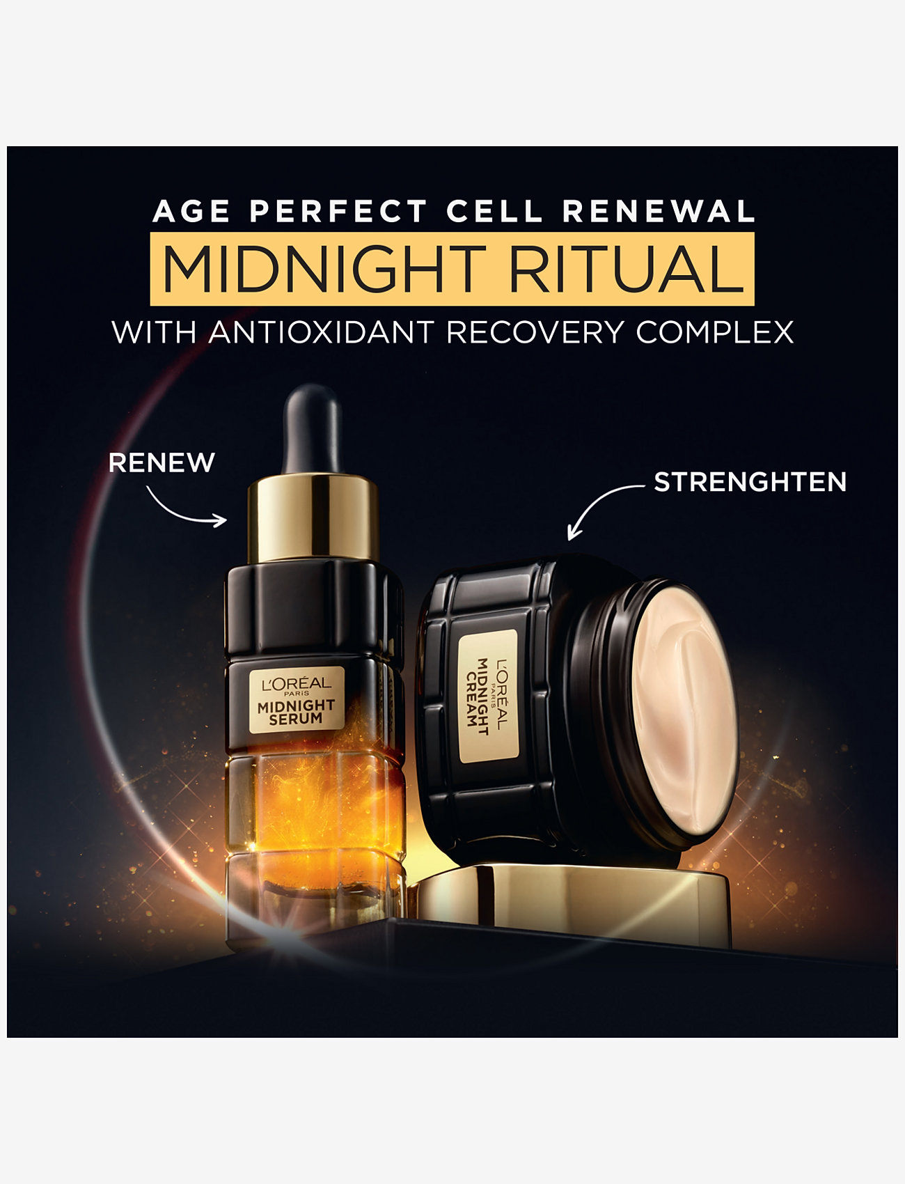 L'Oréal Paris - Age Perfect Cell Renewal Midnight Cream - natcremer - cell renewal midnight cream - 4