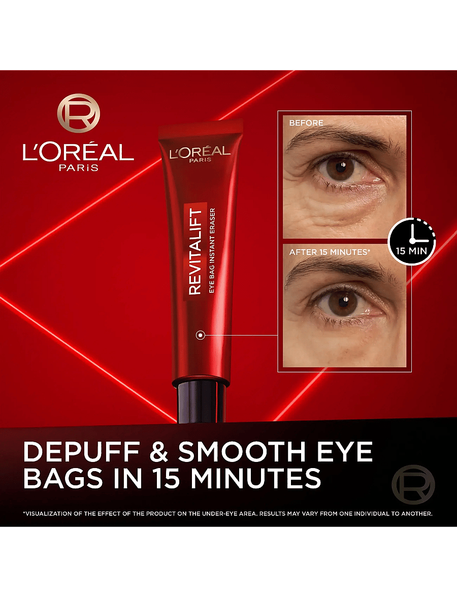 L'Oréal Paris - L'Oréal Paris Revitalift Laser Eye Bag Instant Eraser 15ml - Øjencremer - clear - 1