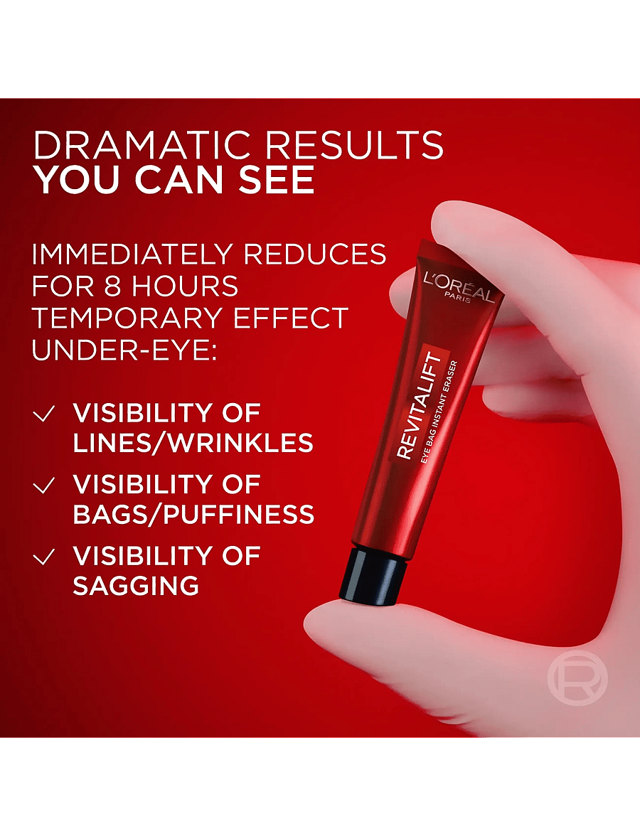 L'Oréal Paris - L'Oréal Paris Revitalift Laser Eye Bag Instant Eraser 15ml - Øjencremer - clear - 2