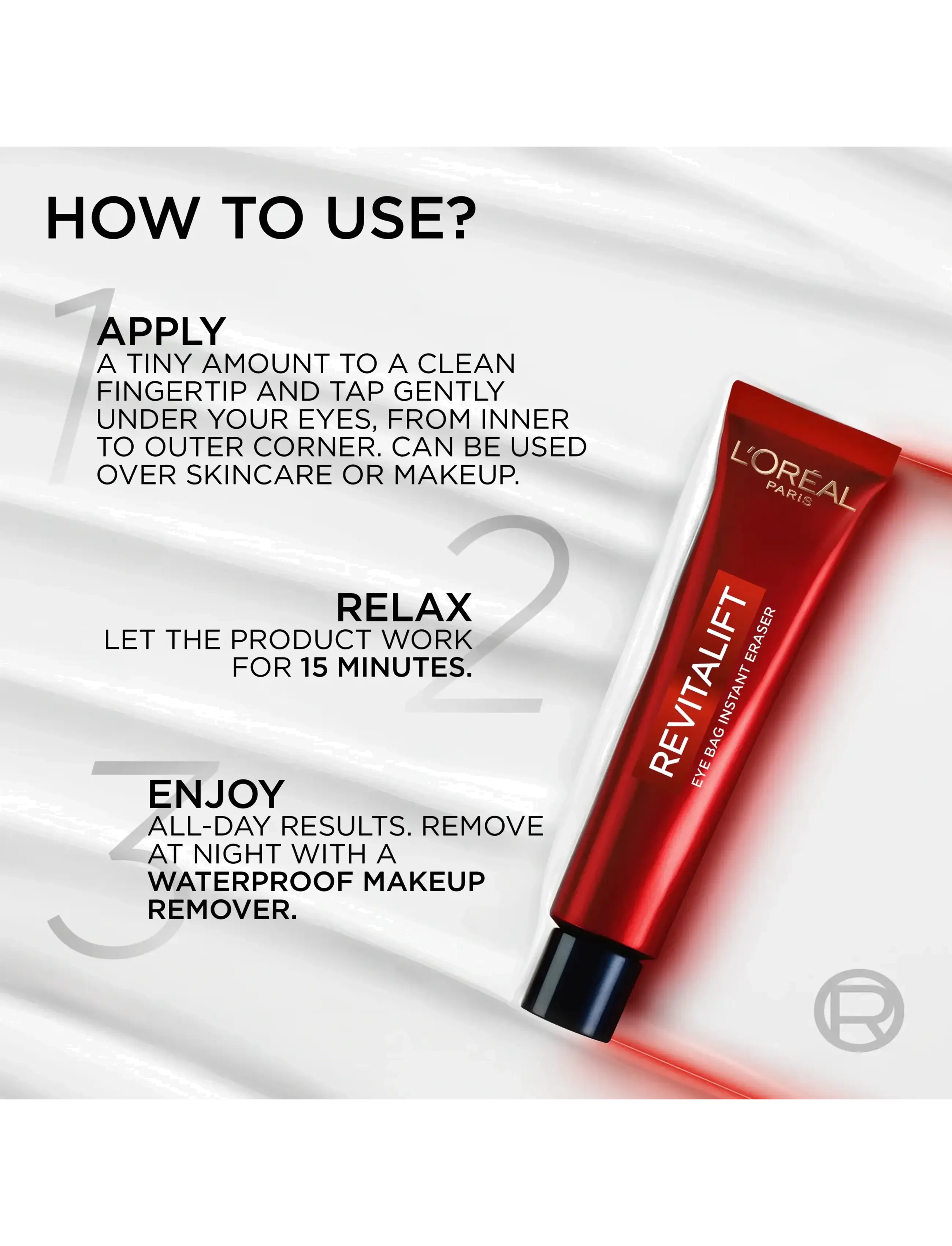 L'Oréal Paris - L'Oréal Paris Revitalift Laser Eye Bag Eraser - Øjencremer - clear - 4