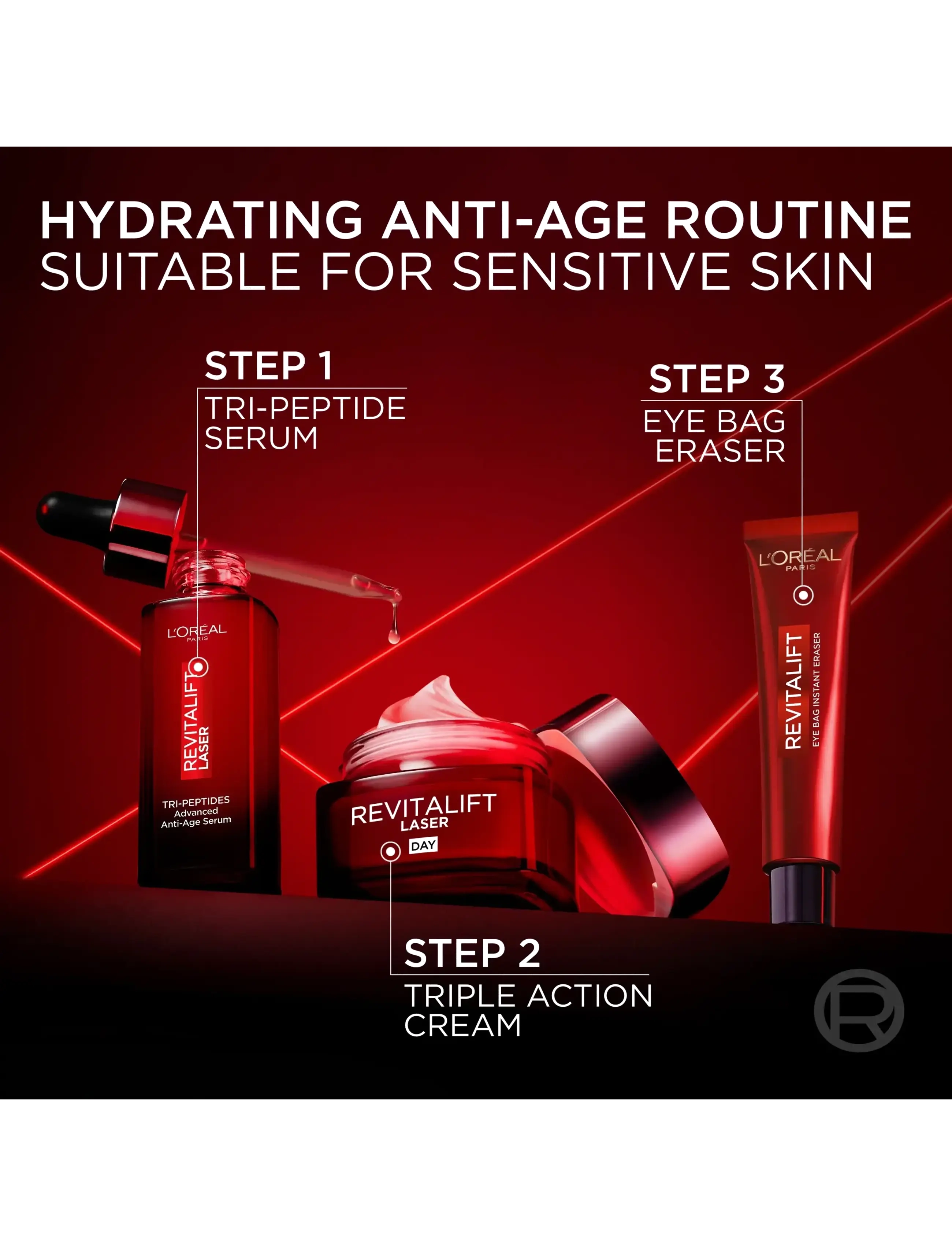 L'Oréal Paris - L'Oréal Paris Revitalift Laser Eye Bag Eraser - Øjencremer - clear - 5