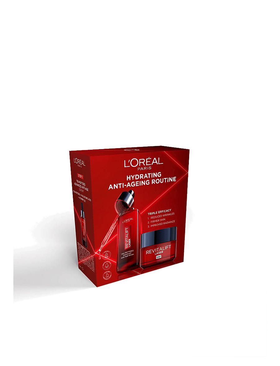 L'Oréal Paris - L'ORÉAL PARIS REVITALIFT LASER HYDRATING ANTI-AGEING ROUTINE - clear - 0