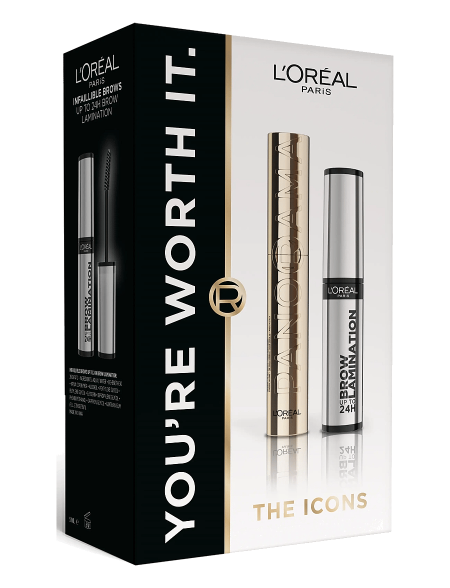 L'Oréal Paris - L'Oréal Paris Volume Million Lashes Panorama Mascara Black & Infaillible Brow Lamination Gift Box - clear - 1