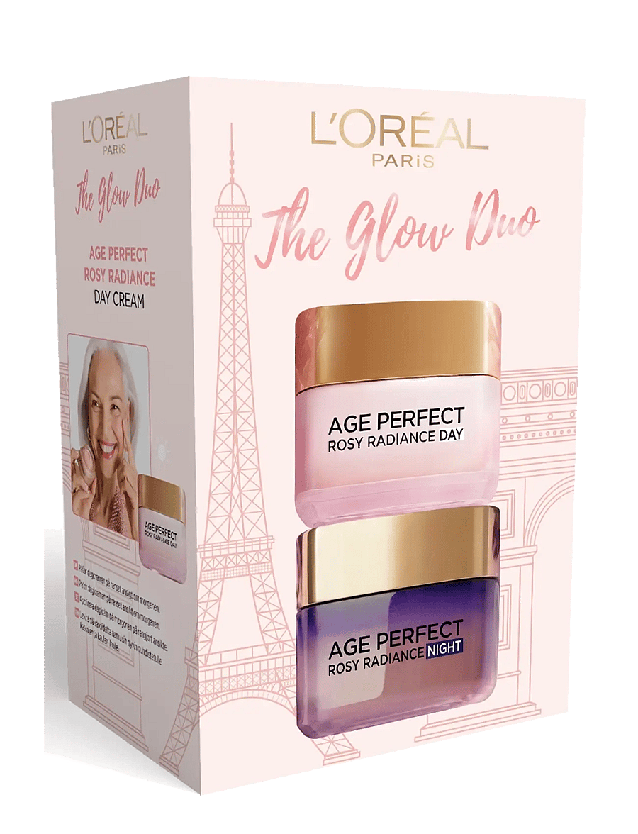 L'Oréal Paris - L'Oréal Paris The Glow Duo Gift Box for normal skin - giftset - clear - 0