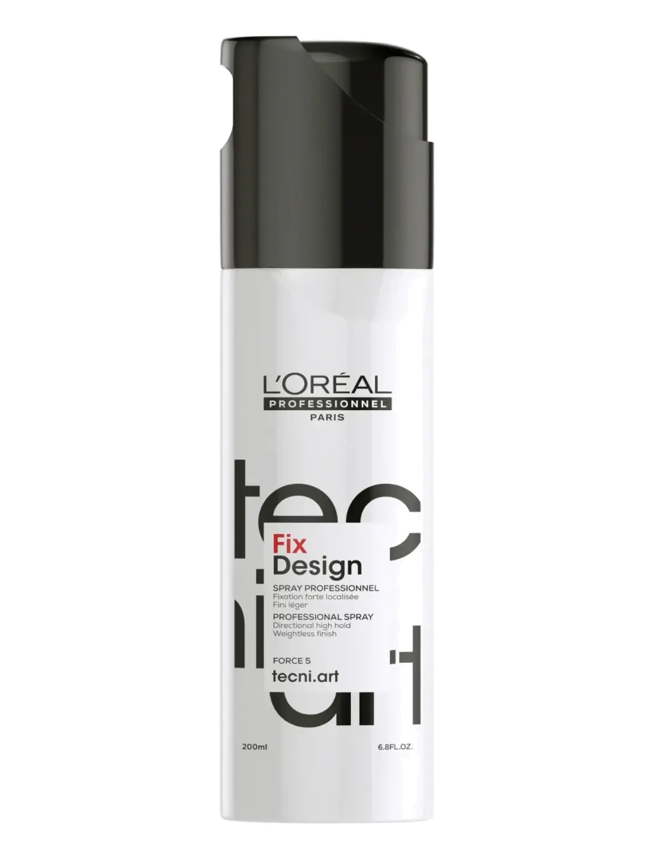 L'Oréal Professionnel Tecni.art Fix Design 200Ml, Hårspray & Foam, Nude, Str: 200 ml