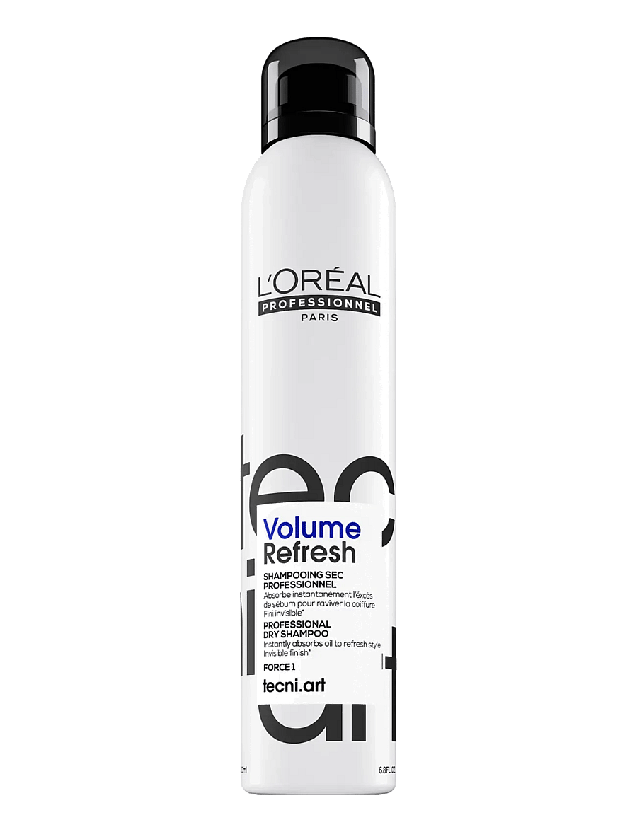 L'Oréal Professionnel - L'Oréal Professionnel Tecni.Art Volume Refresh Dry shampoo 200ml - torrschampo - clear - 0