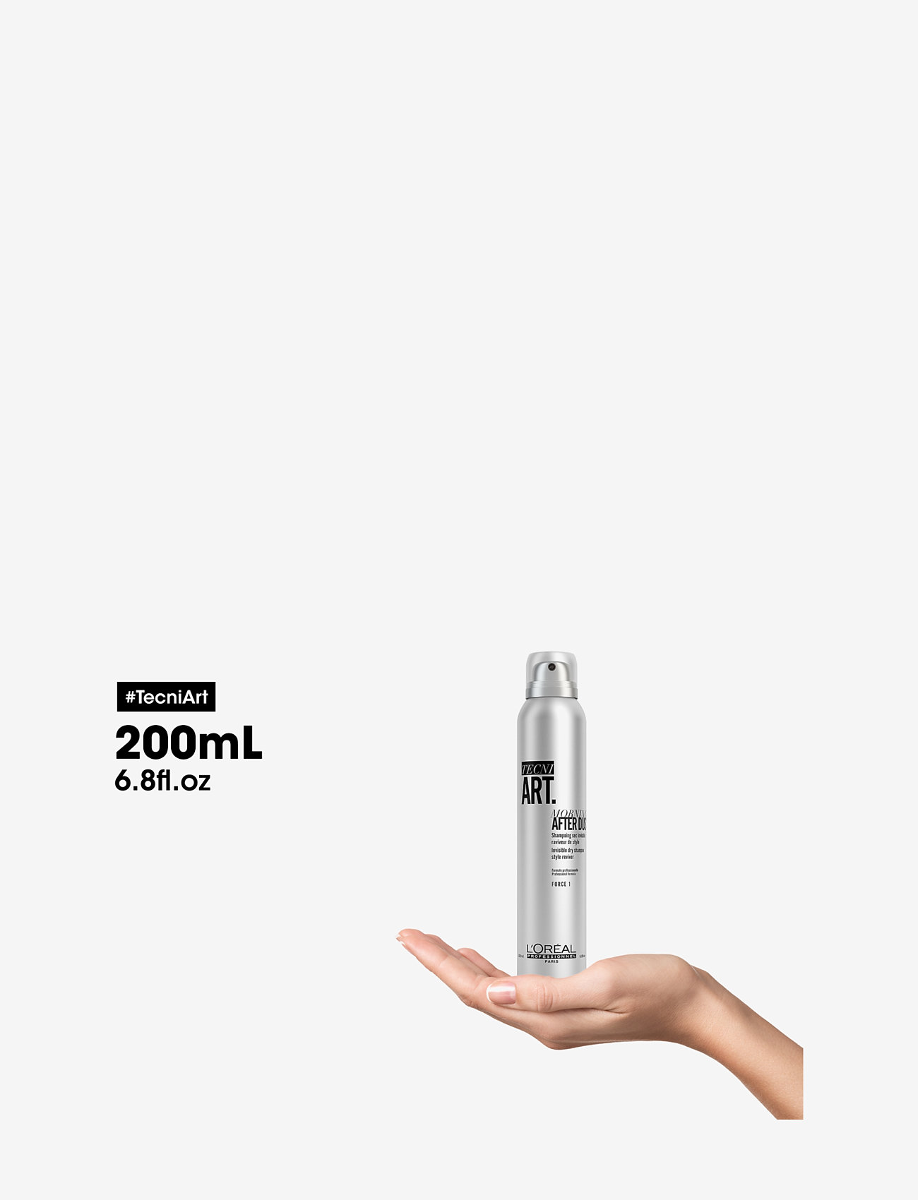 L'Oréal Professionnel - L'Oréal Professionnel Tecni.Art Volume Refresh Dry shampoo 200ml - torrschampo - clear - 1