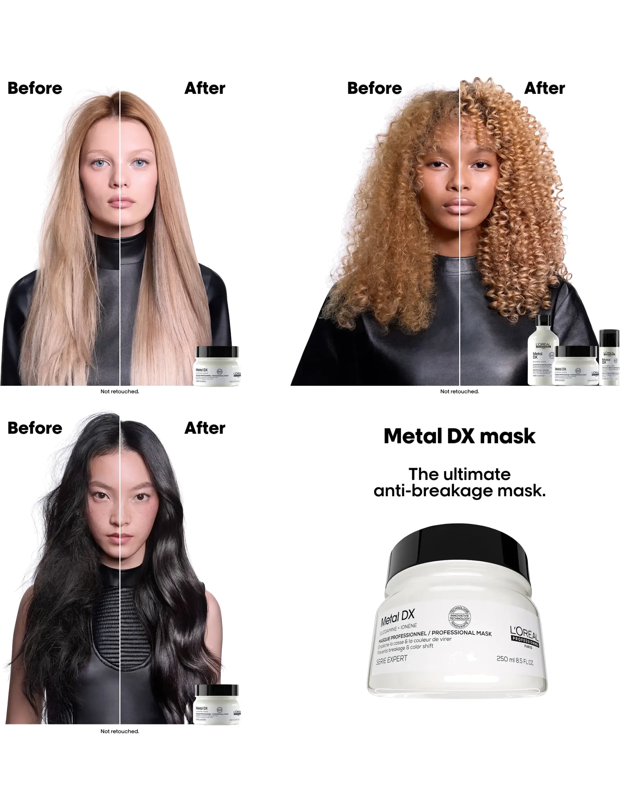 LOréal Professionnel Metal Dx Hair Mask schampo & balsam dam – bild 3