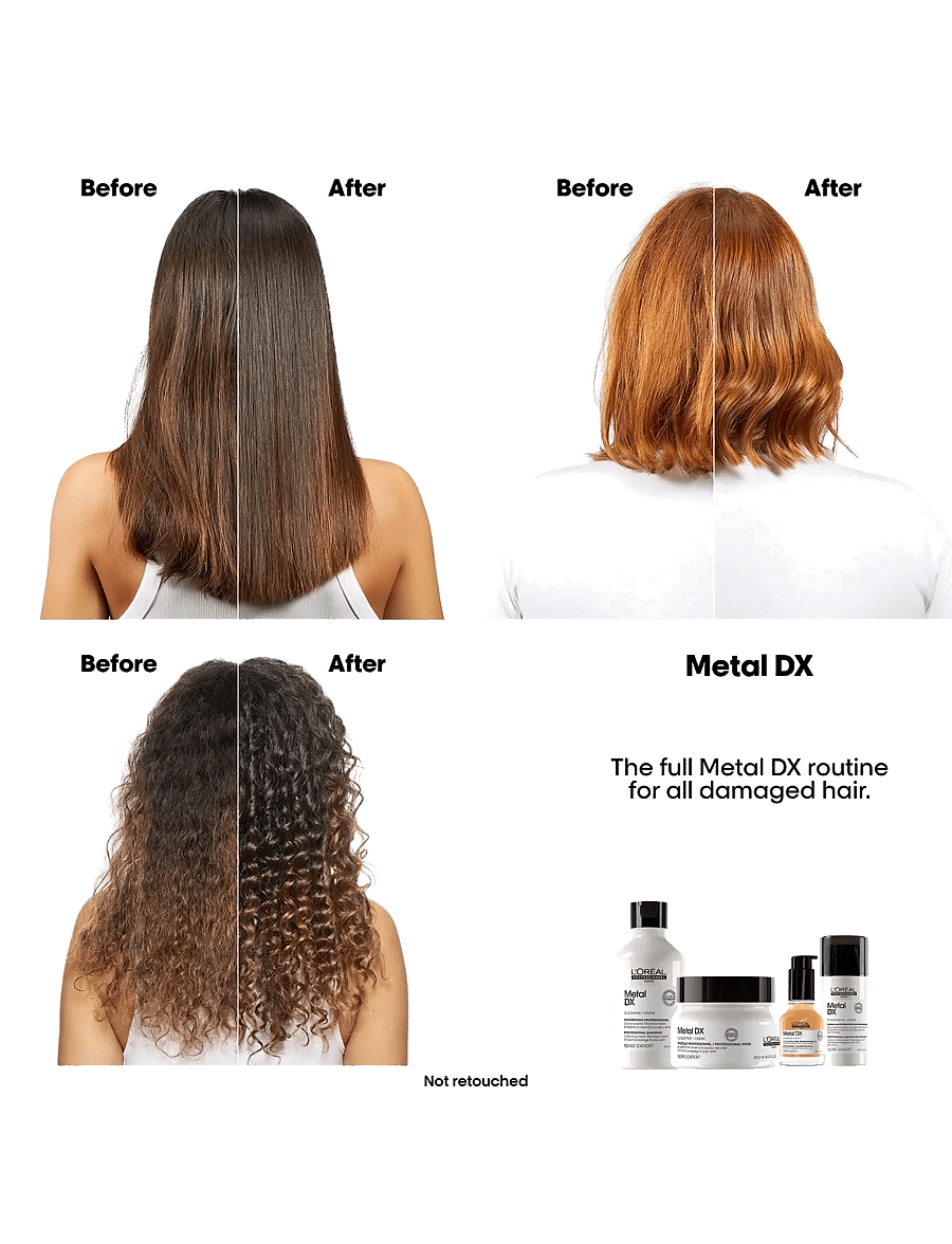 L'Oréal Professionnel - L'Oréal Professionnel Metal DX Hair Mask 250 ml - sommerens hårprodukter - clear - 2