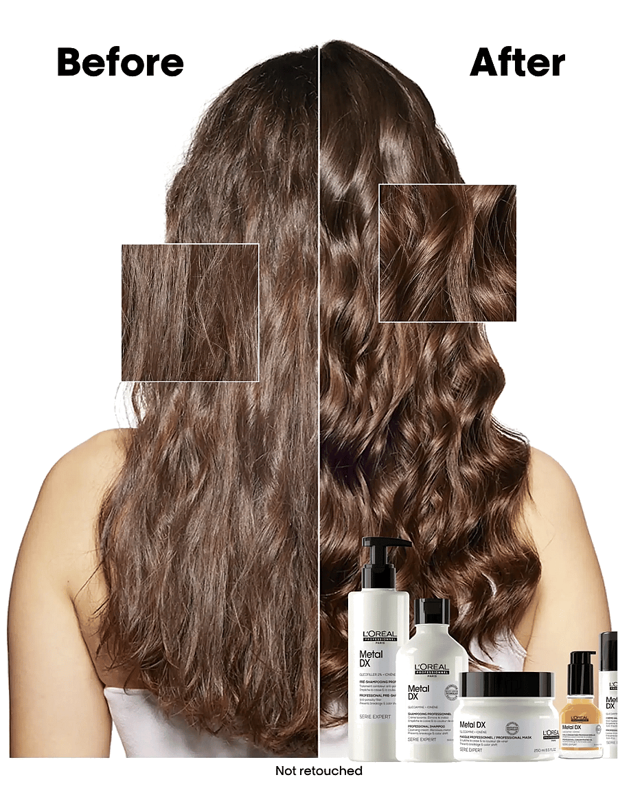 L'Oréal Professionnel - L'Oréal Professionnel Metal DX Hair Mask 250 ml - sommerens hårprodukter - clear - 4
