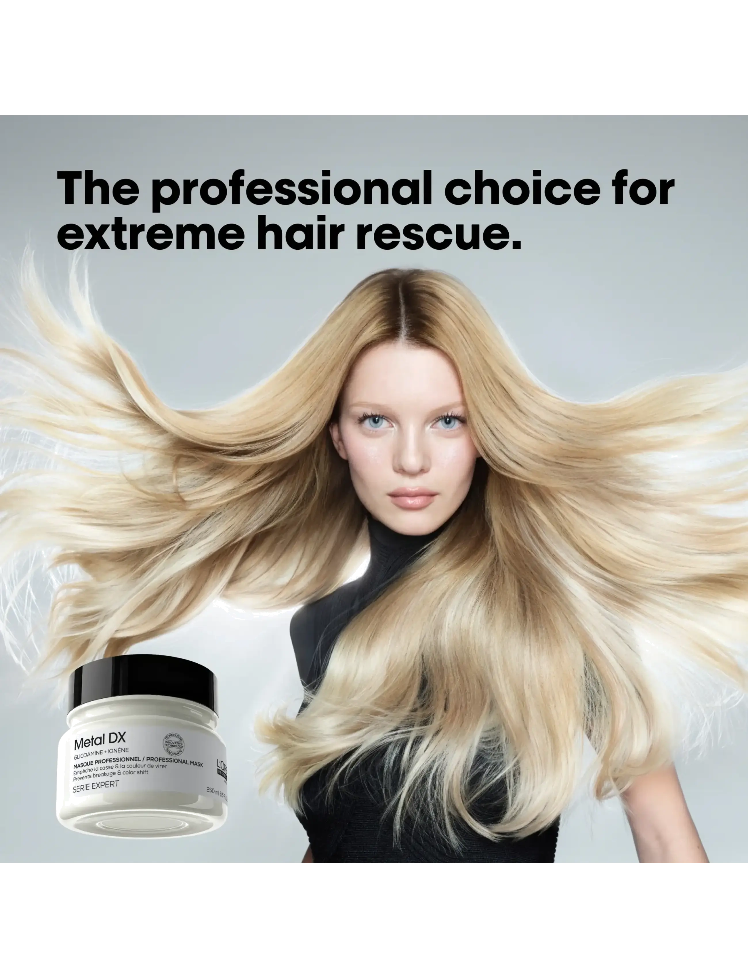 L'Oréal Professionnel - L'Oréal Professionnel Metal DX Hair Mask 250 ml - hårpleje - clear - 5