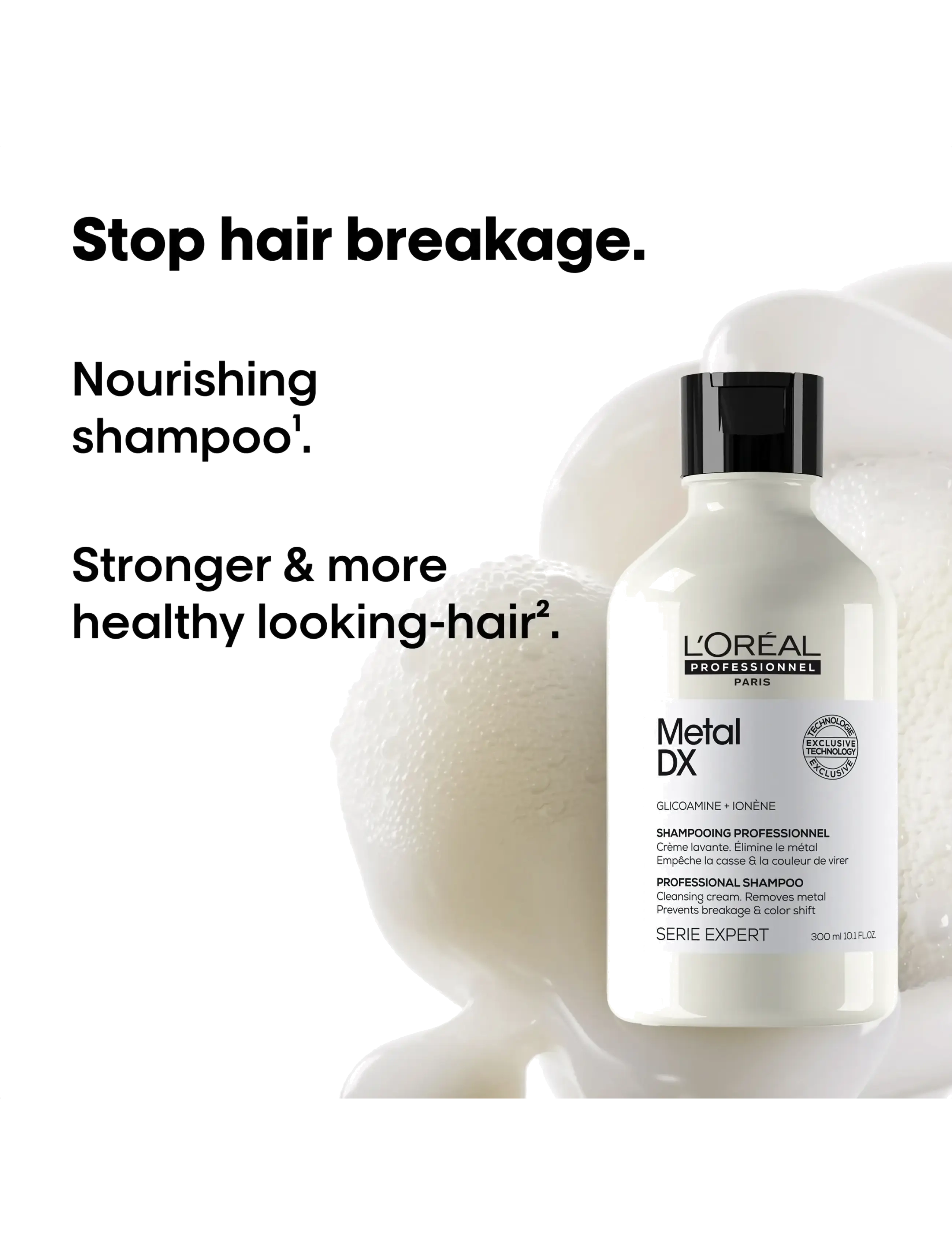 L'Oréal Professionnel - L'Oréal Professionnel Metal DX Shampoo 300ml - hair care - clear - 1