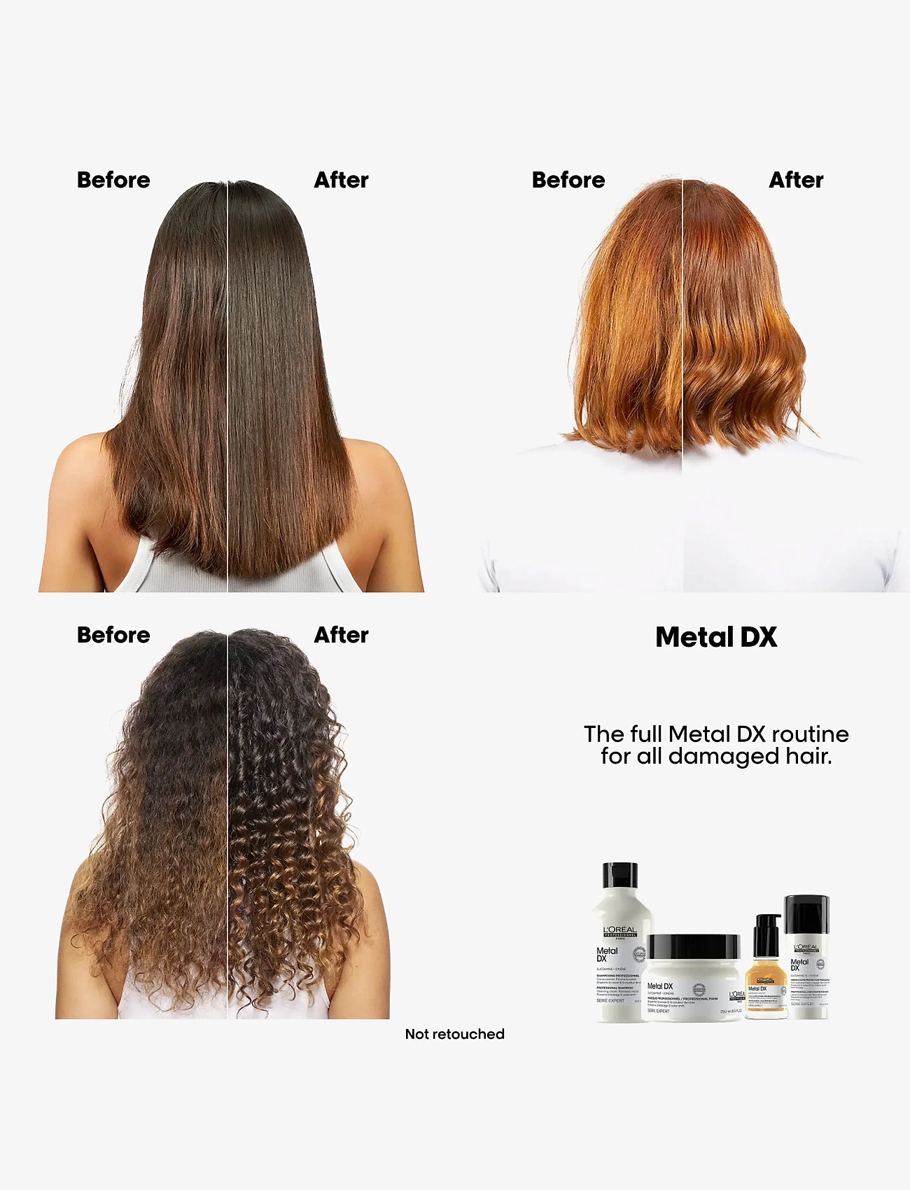 L'Oréal Professionnel - L'Oréal Professionnel Metal DX Shampoo 300ml - shampoo - clear - 2