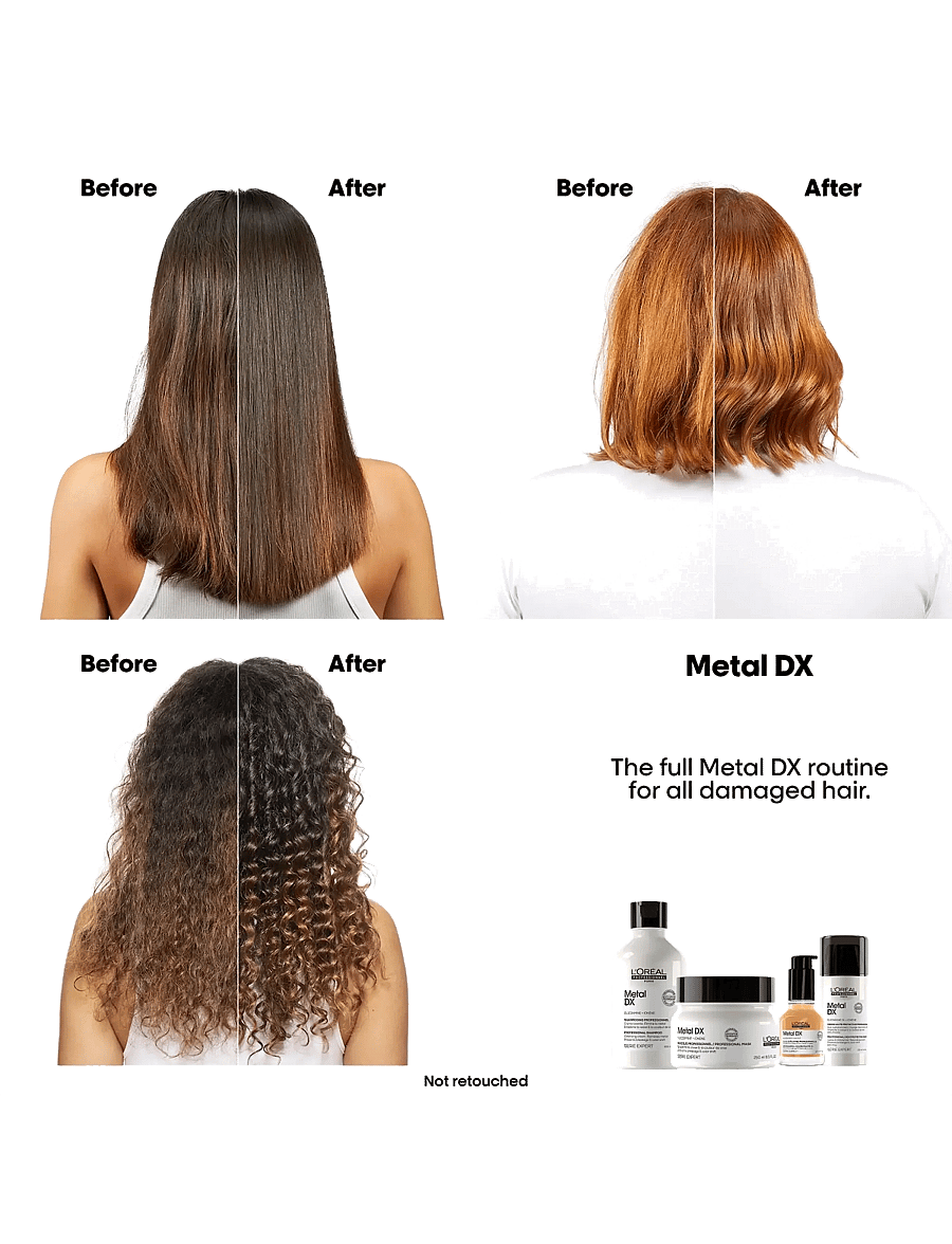 L'Oréal Professionnel - L'Oréal Professionnel Metal DX Shampoo 300ml - shampoo - clear - 1