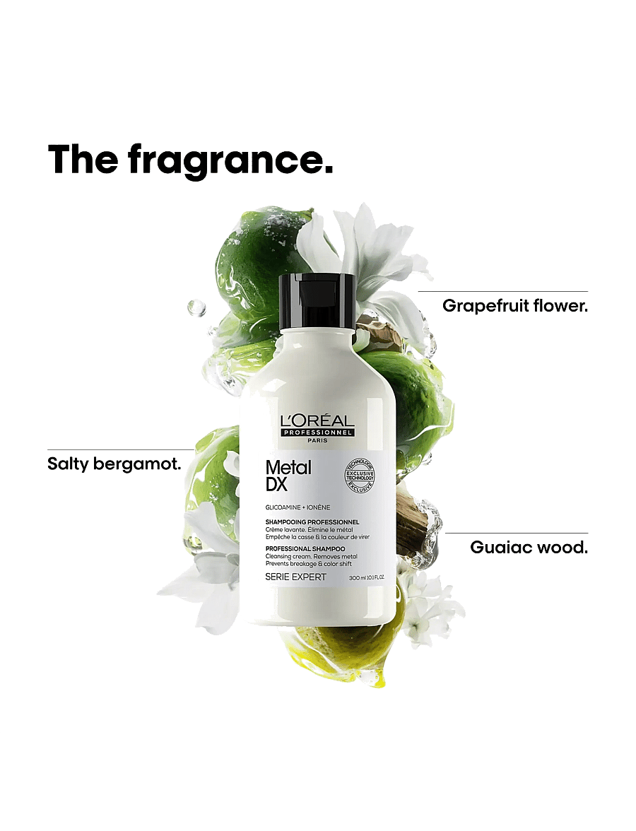 L'Oréal Professionnel - L'Oréal Professionnel Metal DX Shampoo 300ml - shampoo - clear - 4