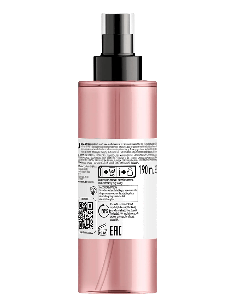 L'Oréal Professionnel - L'Oréal Professionnel Vitamino Color 10-In-1 Leave-In 190 ml - hårkure - clear - 1