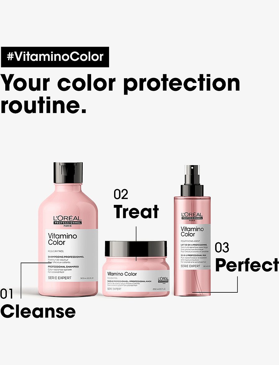 L'Oréal Professionnel - L'Oréal Professionnel Vitamino Color 10-In-1 Leave-In 190 ml - hårkure - clear - 3