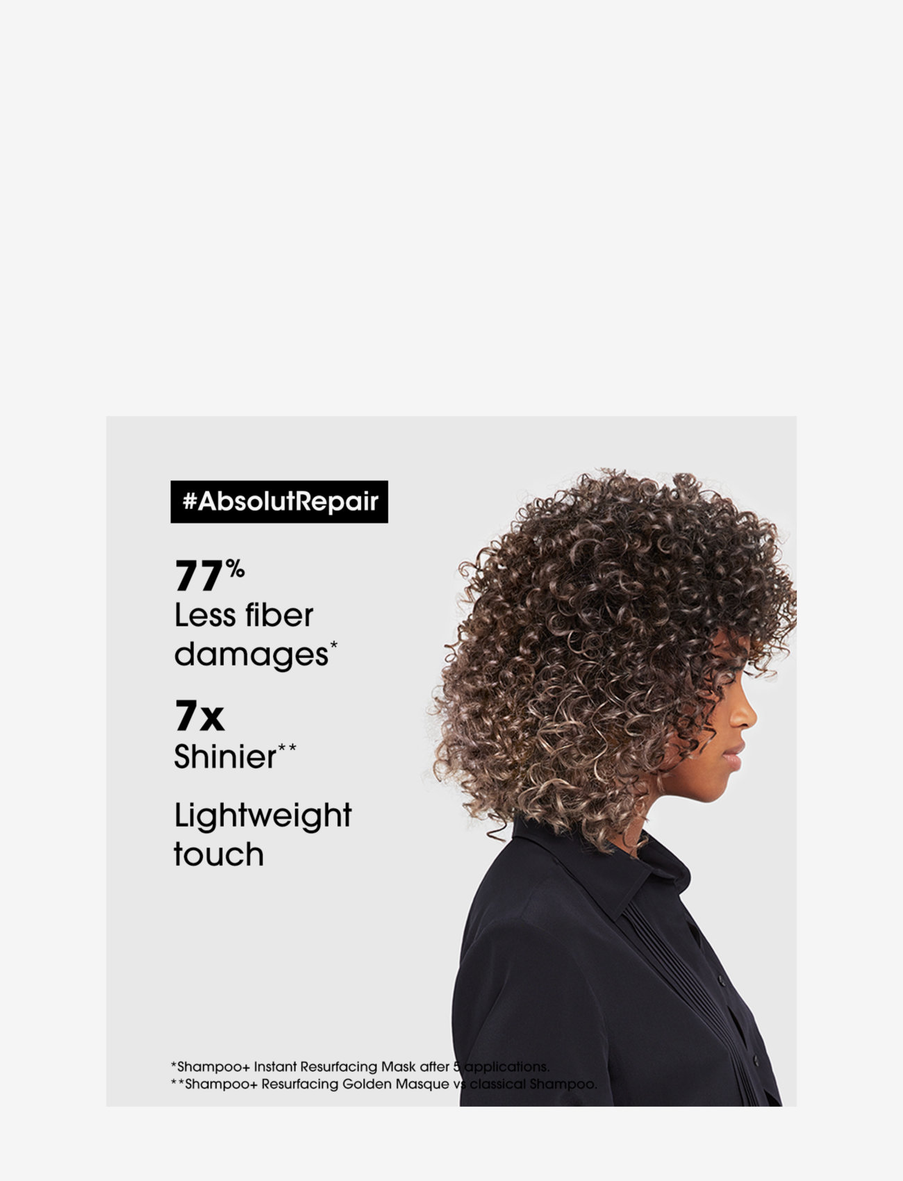 L'Oréal Professionnel - L'Oréal Professionnel Absolut Repair Masque Thick Hair 250ml - hár - clear - 4