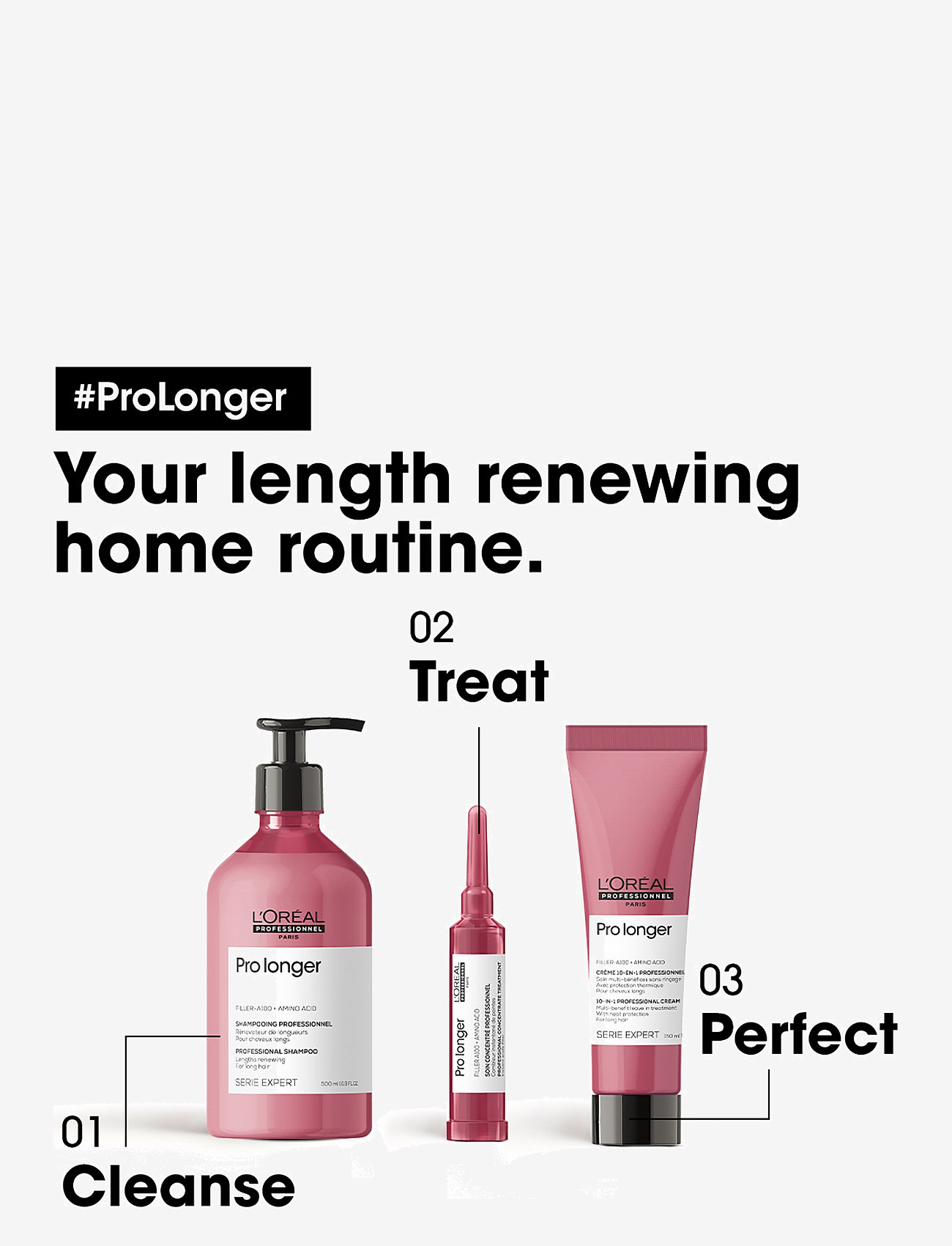 L'Oréal Professionnel - L'Oréal Professionnel Pro Longer Shampoo 500ml - shampoo - no colour - 2