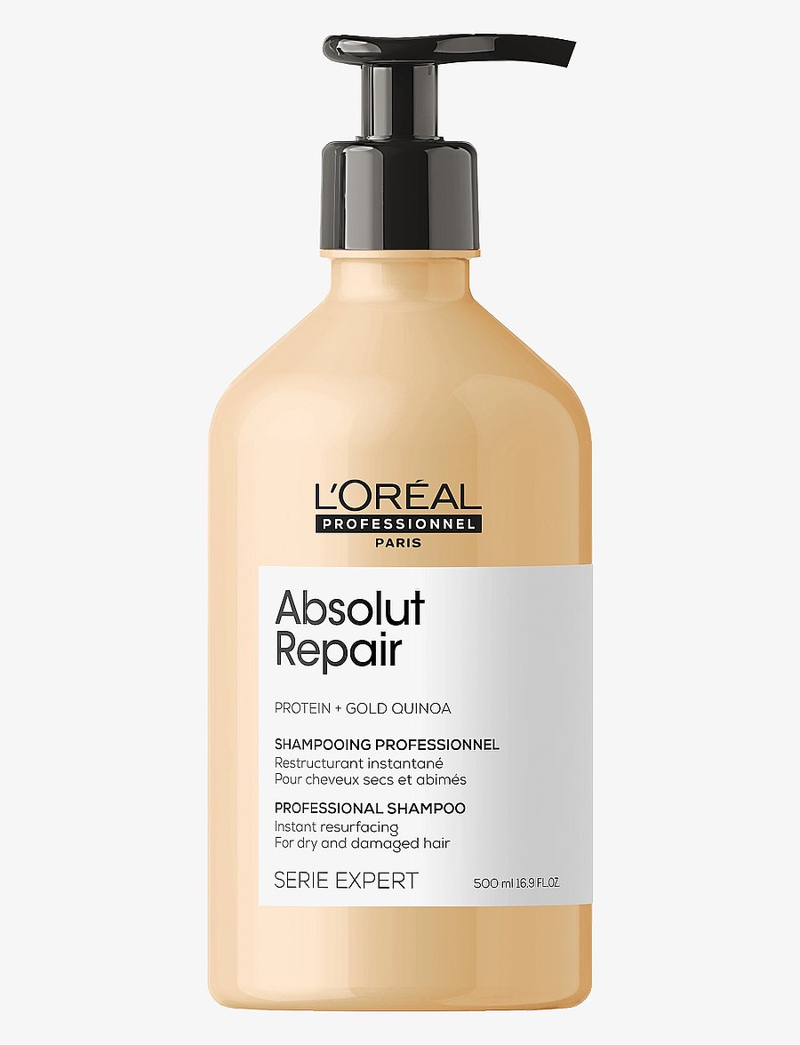 L'Oréal Professionnel - L'Oréal Professionnel Absolut Repair Gold Shampoo 500ml - hårpleje - no colour - 0