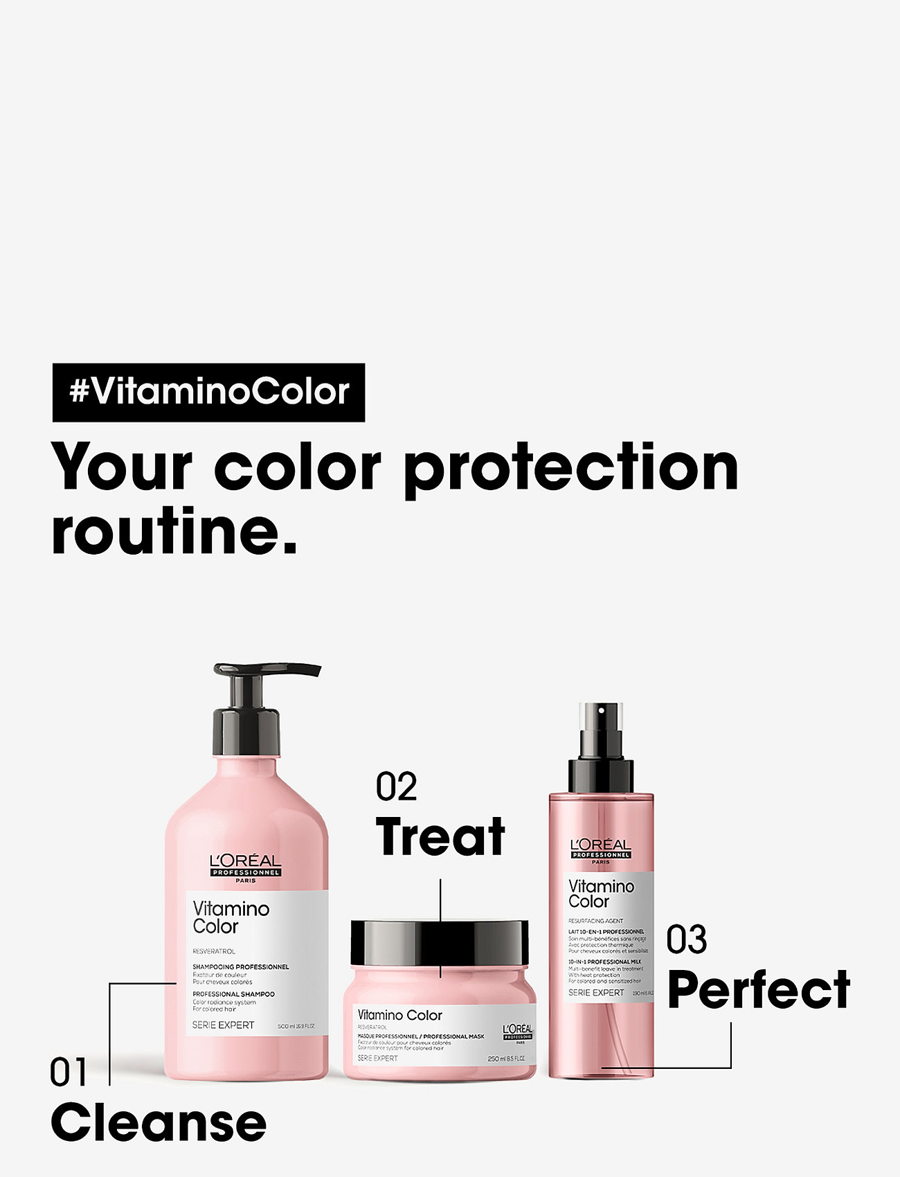 L'Oréal Professionnel - L'Oréal Professionnel Vitamino Shampoo 500ml - shampoo - no colour - 2