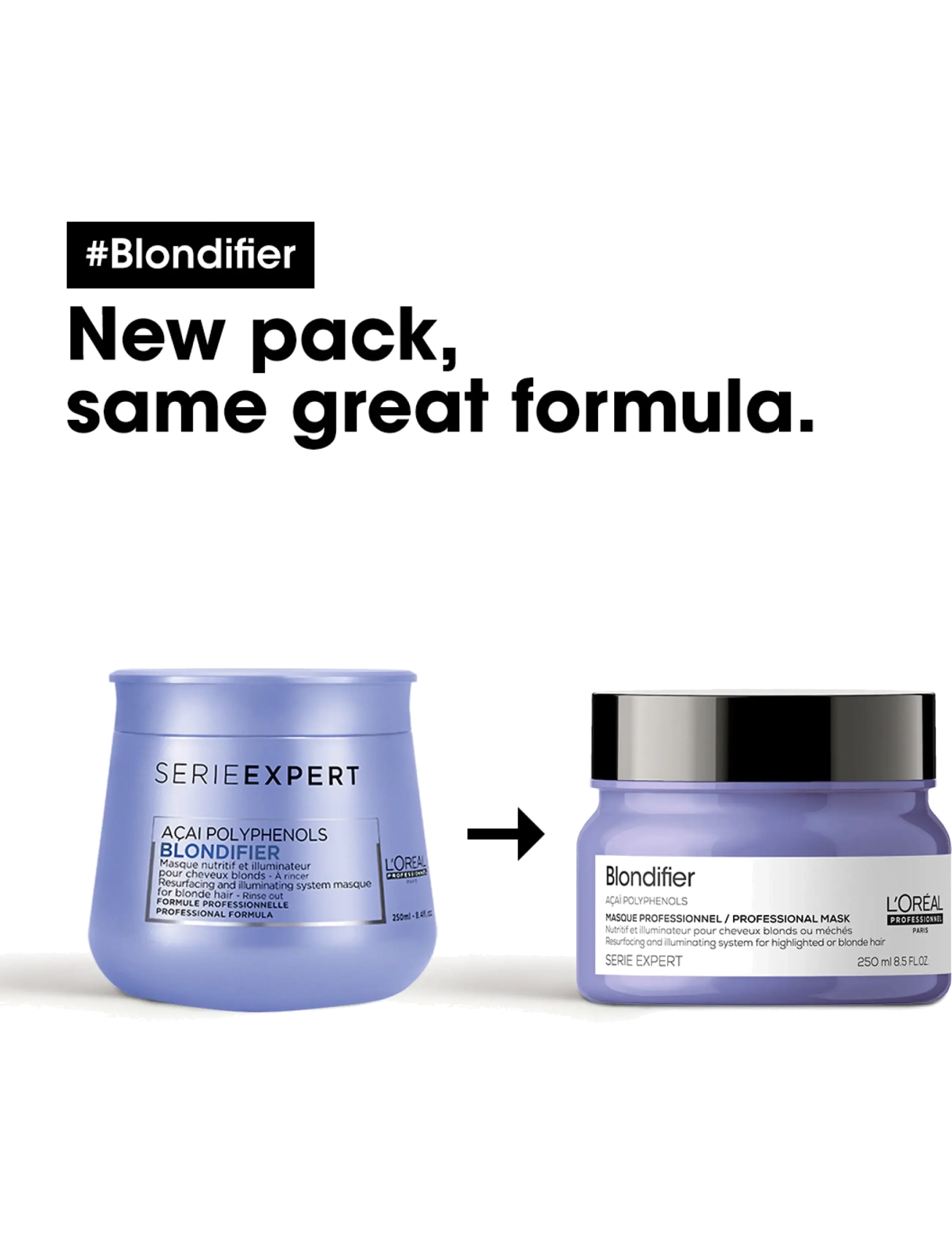 L'Oréal Professionnel - L'Oréal Professionnel Blondifier Masque 250 ml - hårinpackning - clear - 1