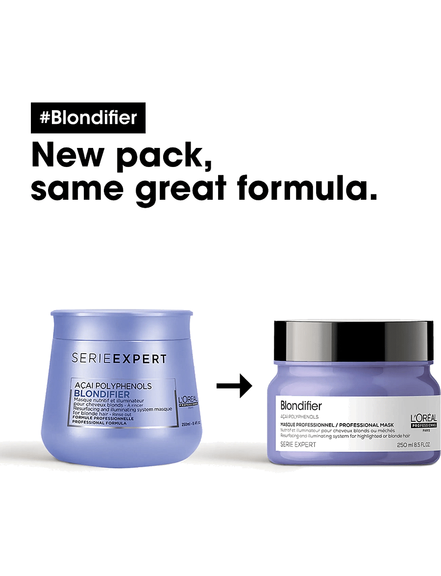 L'Oréal Professionnel - L'Oréal Professionnel Blondifier Masque 250 ml - hårinpackning - clear - 1