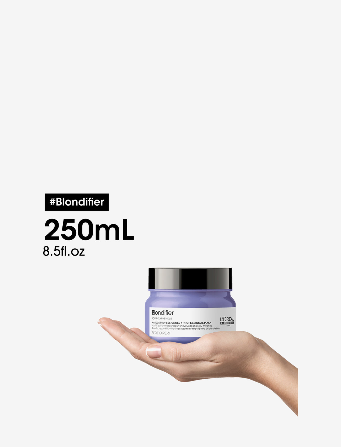 L'Oréal Professionnel - L'Oréal Professionnel Blondifier Masque 250ml - hårkur - clear - 2