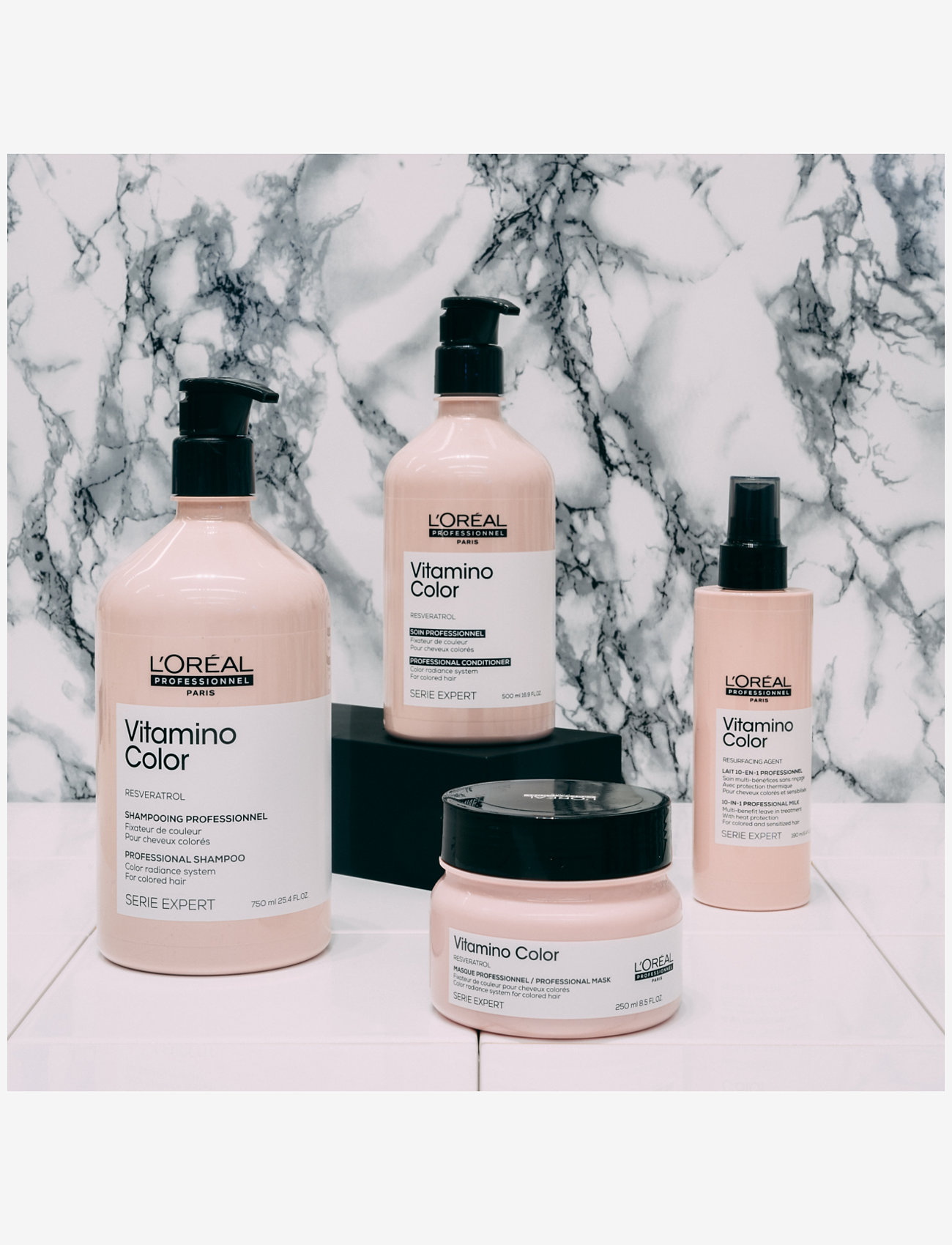 L'Oréal Professionnel - L'Oréal Professionnel Vitamino Masque 250ml - hårkur - no colour - 3