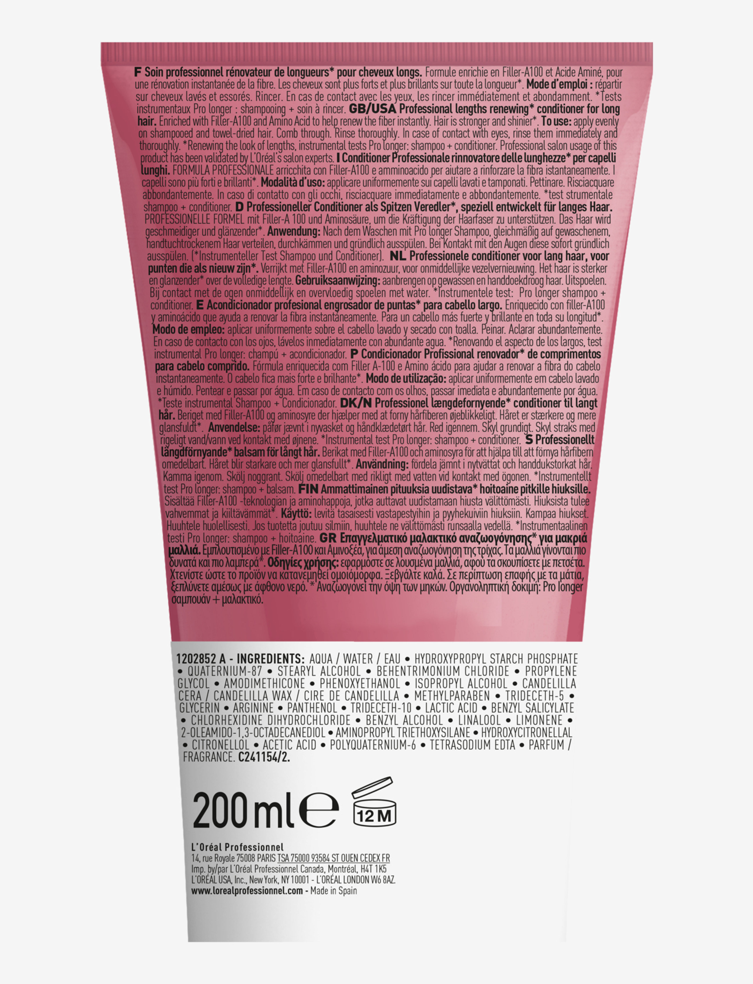 L'Oréal Professionnel - L'Oréal Professionnel Pro Longer Conditioner 200ml - lägsta priserna - clear - 3