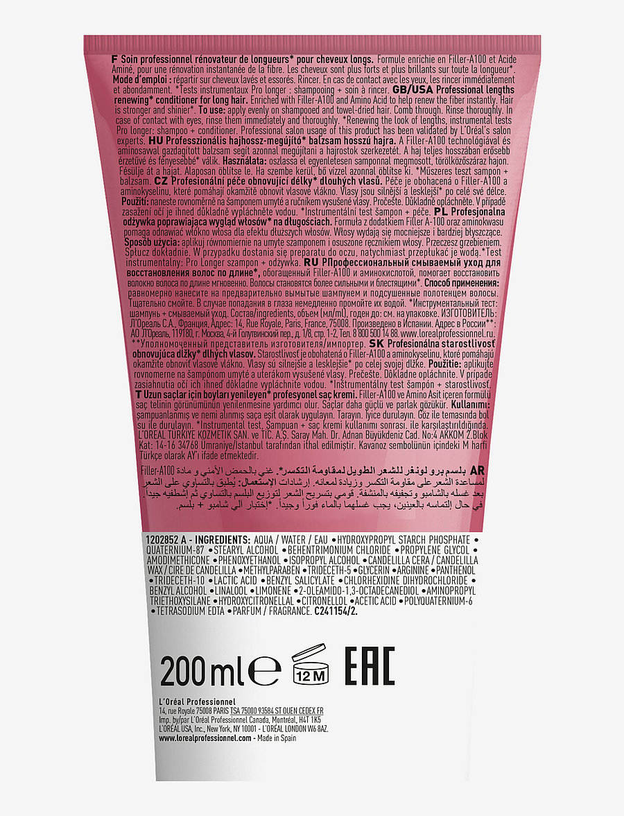 L'Oréal Professionnel - L'Oréal Professionnel Pro Longer Conditioner 200 ml - balsam - clear - 4