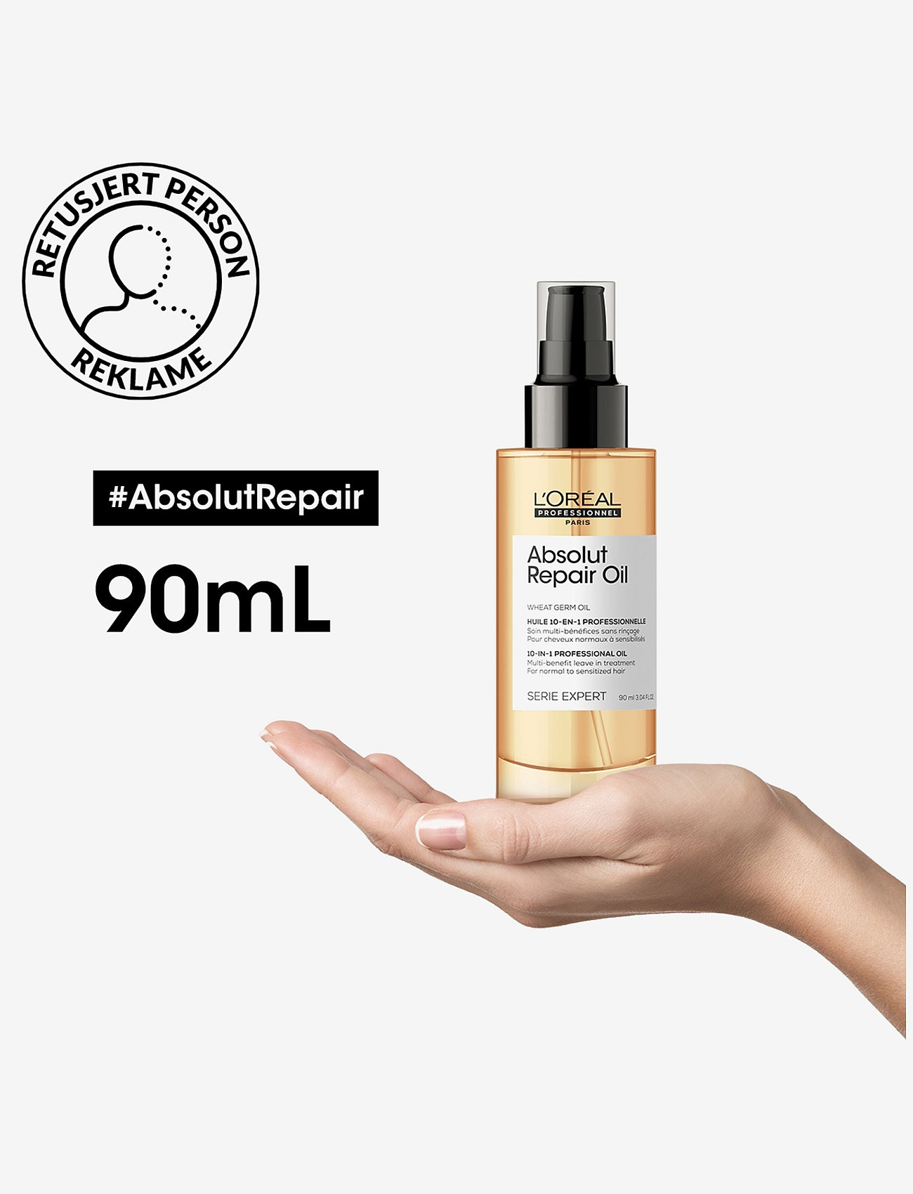 L'Oréal Professionnel - L'Oréal Professionnel Absolute Repair 10-in-1 Professionnel Oil 90ml - hair oil - clear - 2