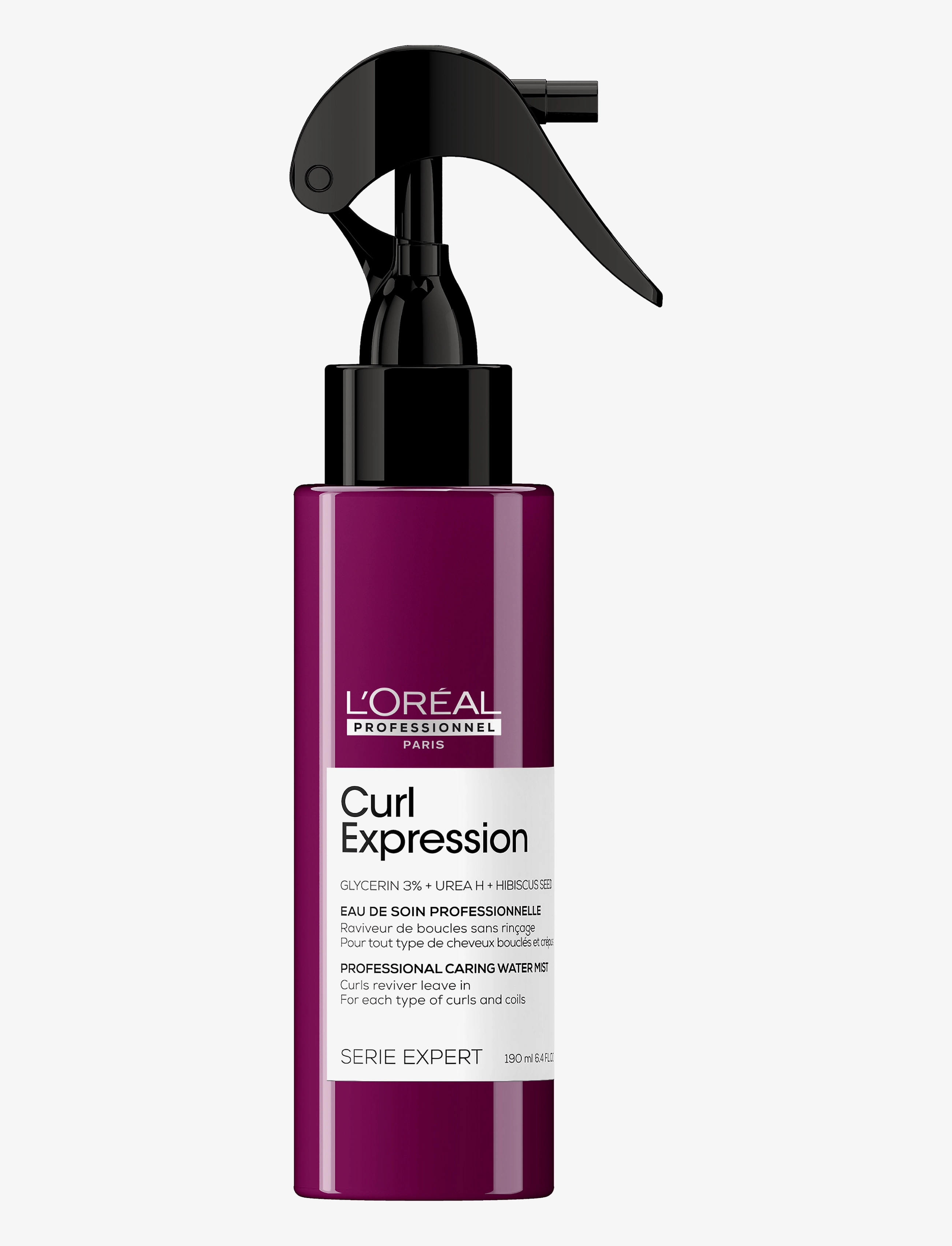 L'Oréal Professionnel L'oréal Professionnel Curl Expression Caring Water Mist 190ml, 190 ml, Nude, Styling > Hårtæpper, Dame
