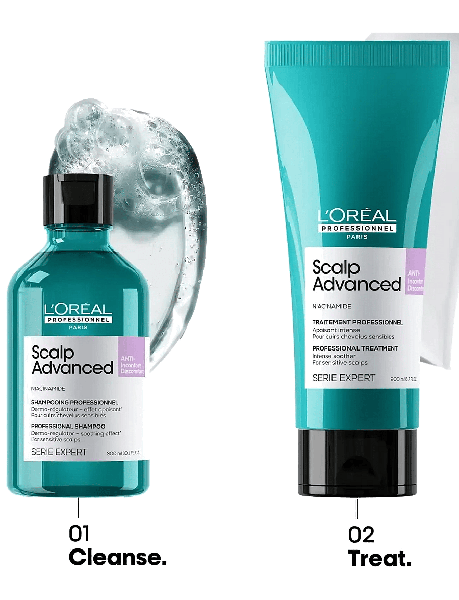 L'Oréal Professionnel - L'Oréal Professionnel Scalp Advanced Anti-Discomfort Shampoo 300ml - shampoo - no colour - 1