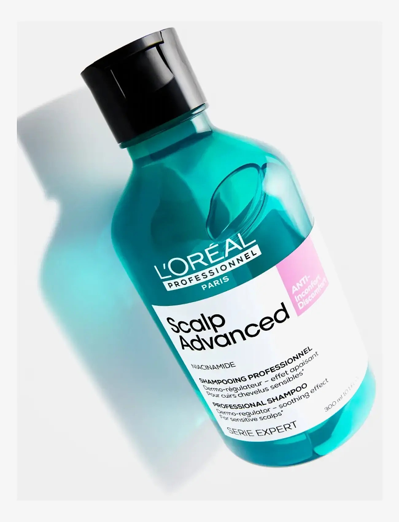 L'Oréal Professionnel - L'Oréal Professionnel Scalp Advanced Anti-Discomfort Shampoo 300ml - shampo - no colour - 3
