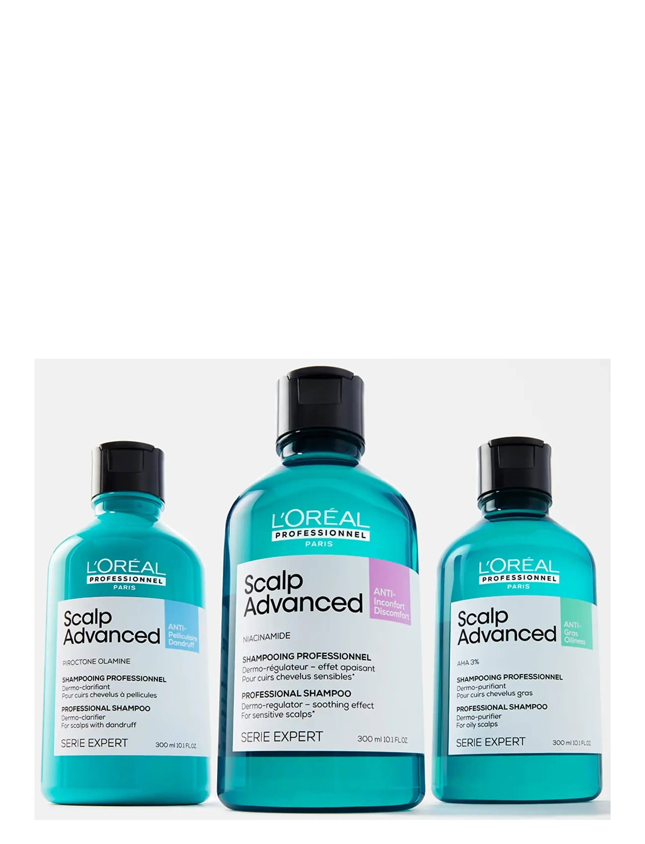 L'Oréal Professionnel - L'Oréal Professionnel Scalp Advanced Anti-Discomfort Shampoo 300ml - shampoo - no colour - 4