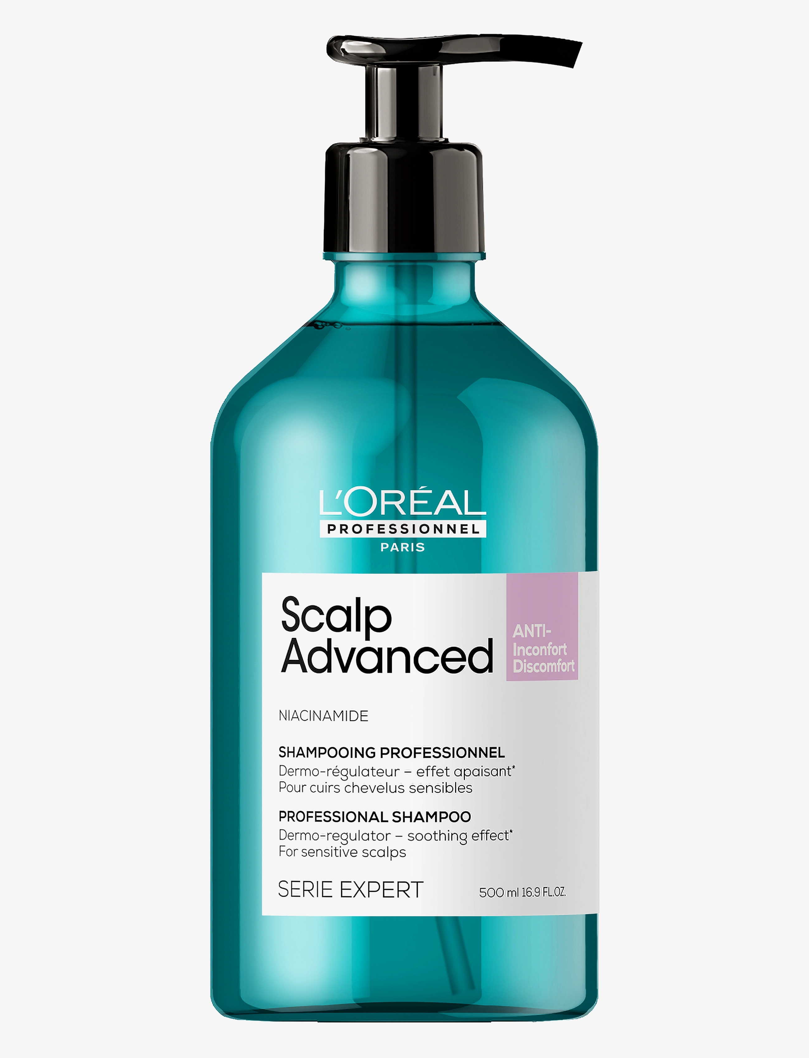 L'Oréal Professionnel L'Oréal Professionnel Scalp Advanced Anti-Discomfort Shampoo 500ml - Beauty för Män - NO COLOUR / undefined