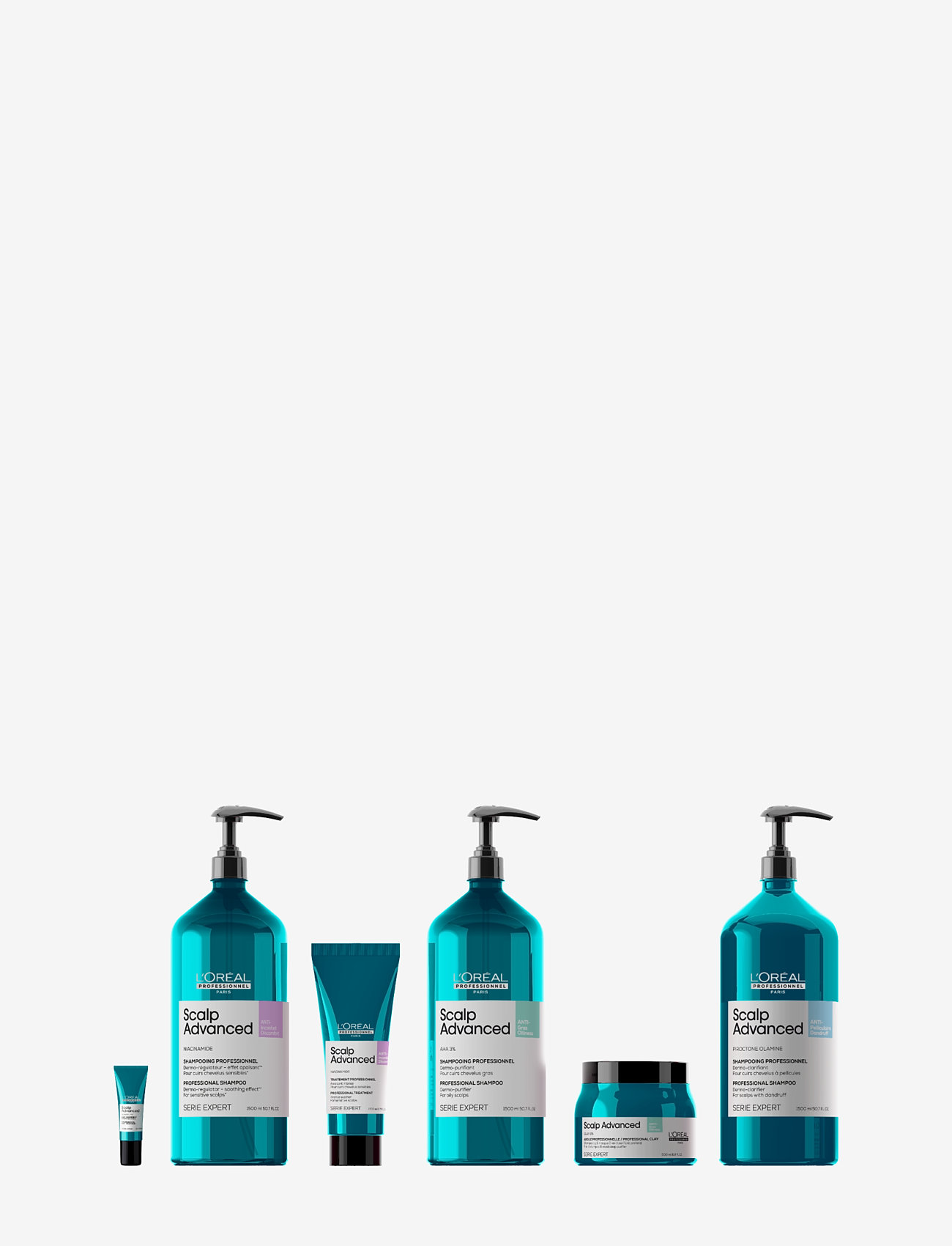 L'Oréal Professionnel - L'Oréal Professionnel Scalp Advanced Anti-Discomfort Shampoo 500ml - shampoo - no colour - 2