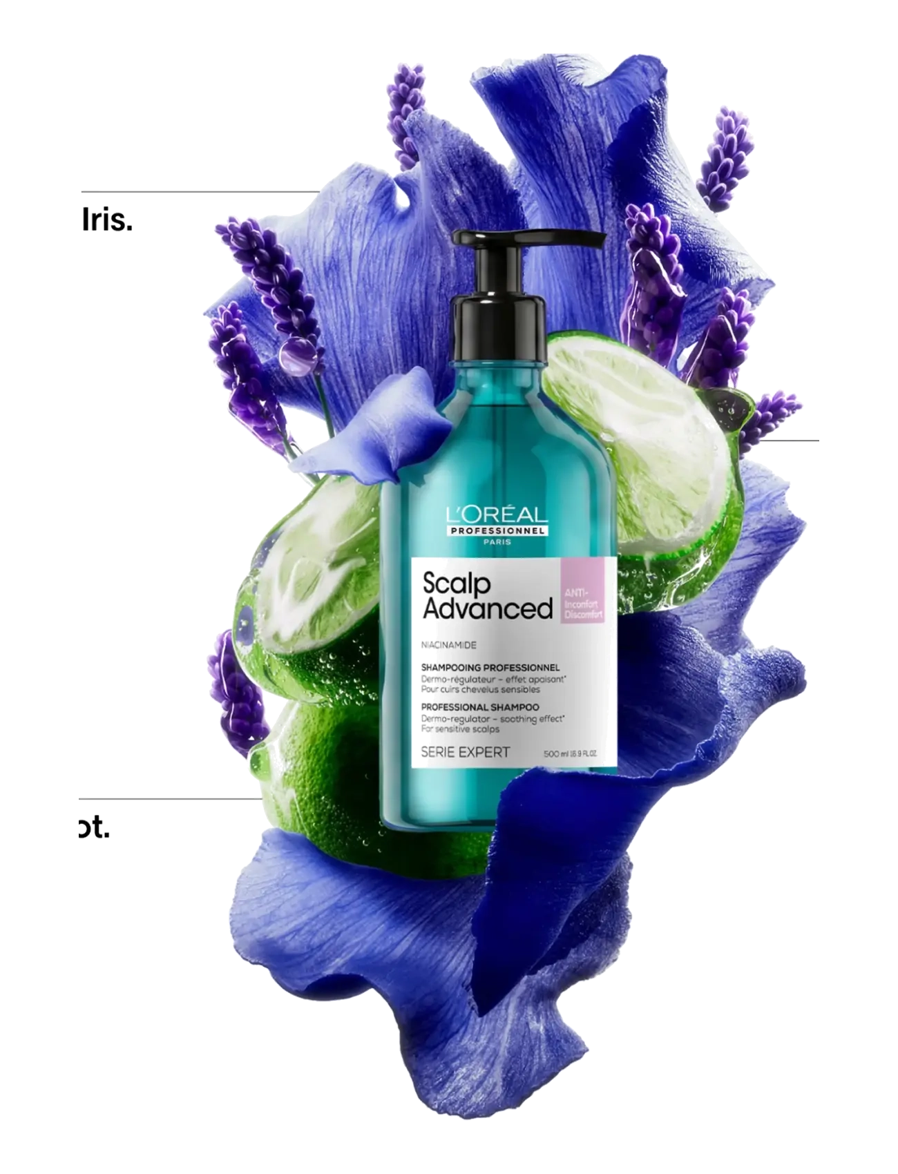 L'Oréal Professionnel - L'Oréal Professionnel Scalp Advanced Anti-Discomfort Shampoo 500ml - shampoo - no colour - 5