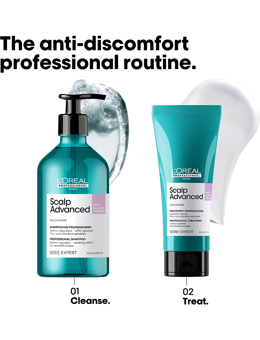 L'Oréal Professionnel - L'Oréal Professionnel Scalp Advanced Anti-Discomfort Treatment 200ml - behandling - no colour - 2