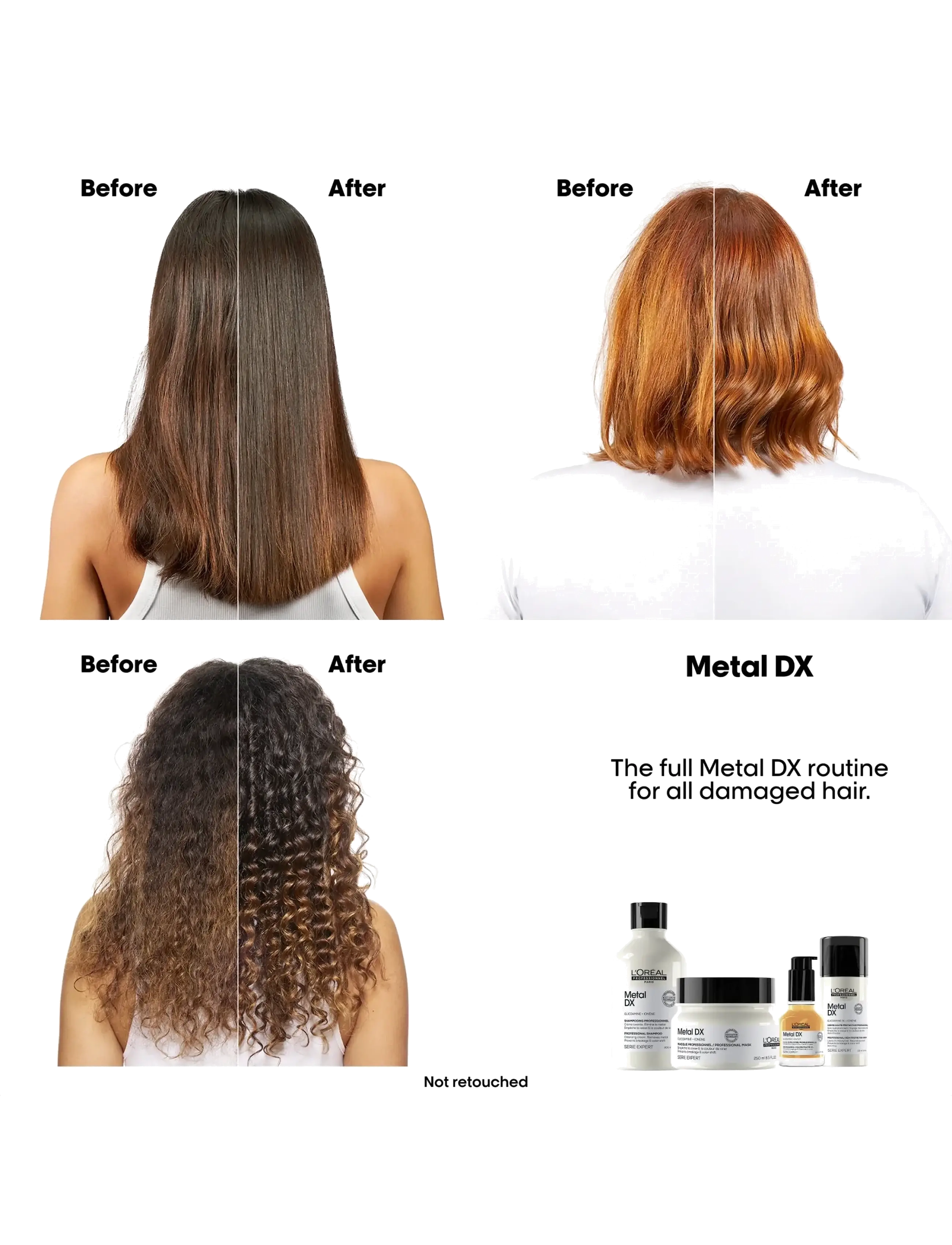 L'Oréal Professionnel - L'Oréal Professionnel Metal DX Anti-Deposit Protector Concentrated Oil 50ml - hår - no colour - 2