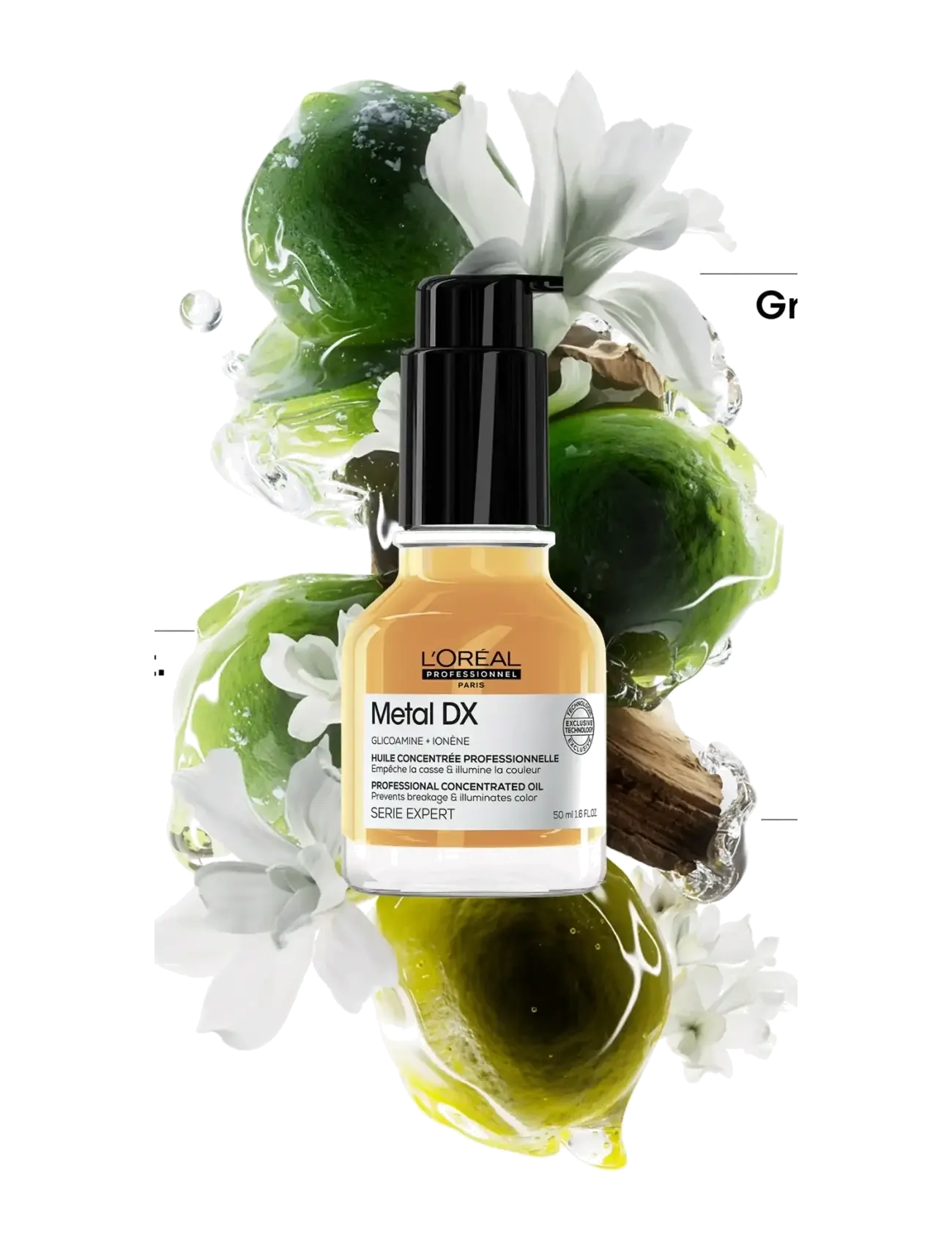 L'Oréal Professionnel - L'Oréal Professionnel Metal DX Anti-Deposit Protector Concentrated Oil 50ml - hår - no colour - 4